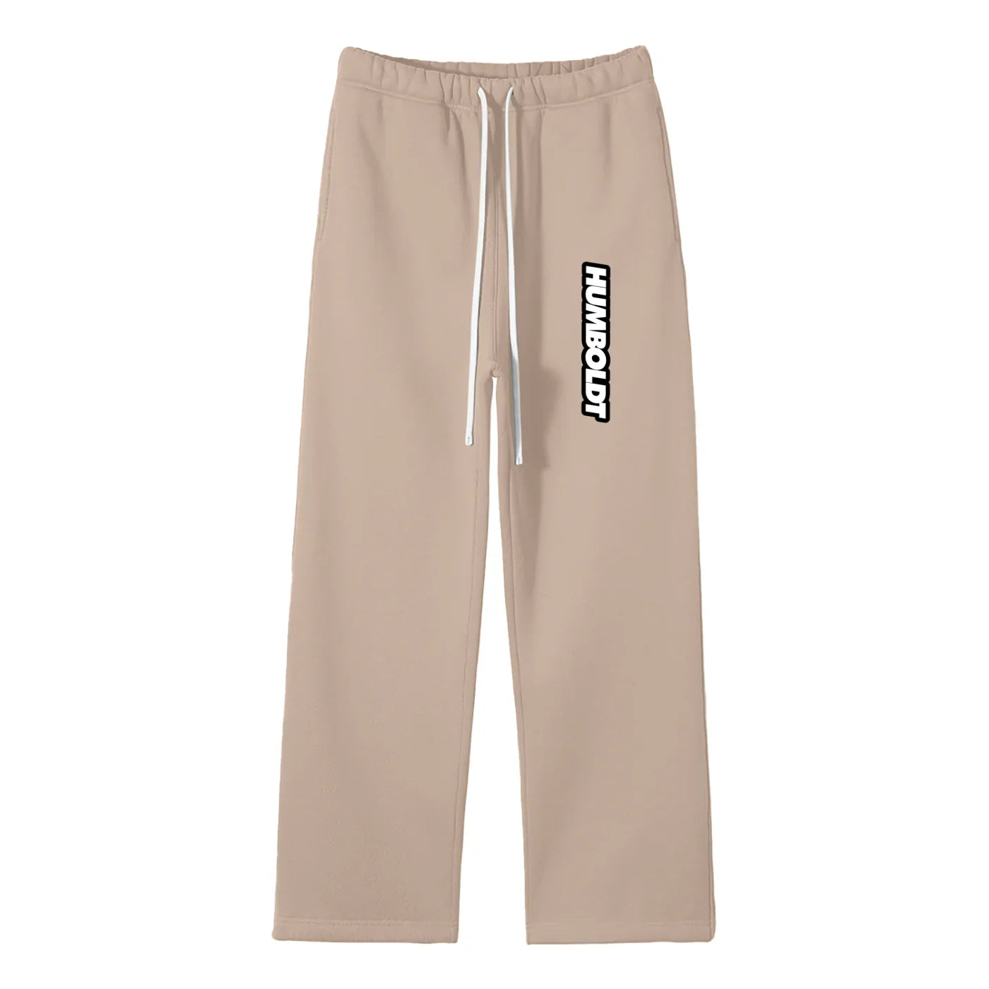 Streetwear Unisex Solid Color Fleece Straight Leg Sweatpants - CUSTOM ORDER