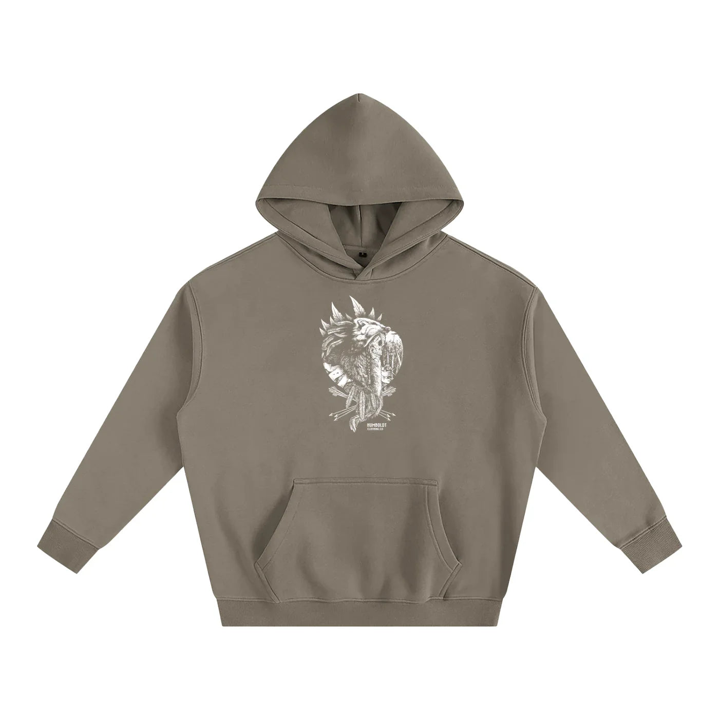 Natural Instinct Oversized Fleeced Pullover Hoodie - CUSTOM ORDER