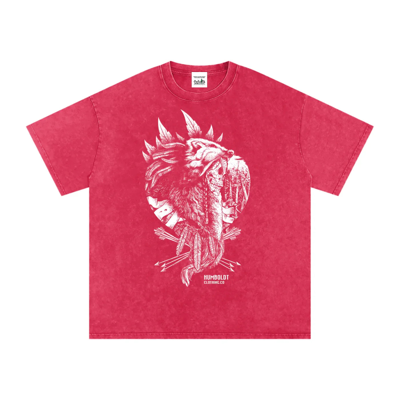 Natural Instinct Snow Washed Oversized Cotton TShirt - CUSTOM orDER