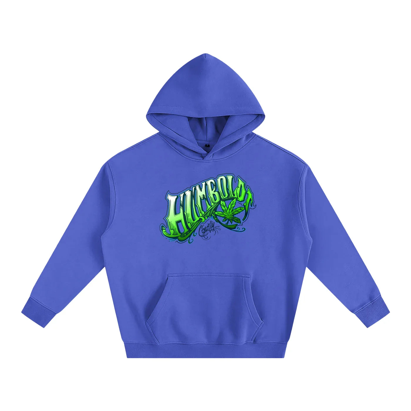 Humboldt Cannabis Oversize Fleeced Pullover Hoodie - CUSTOM ORDER
