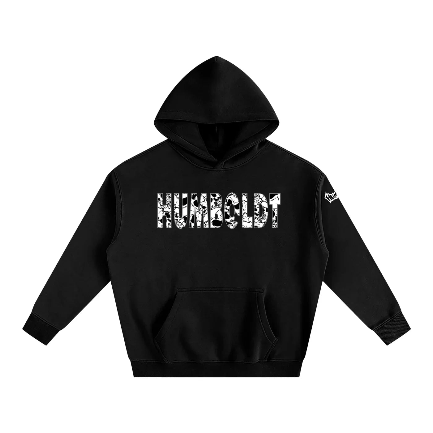 Skulls Inside Oversized Pullover Fleeced Hoodie - CUSTOM ORDER