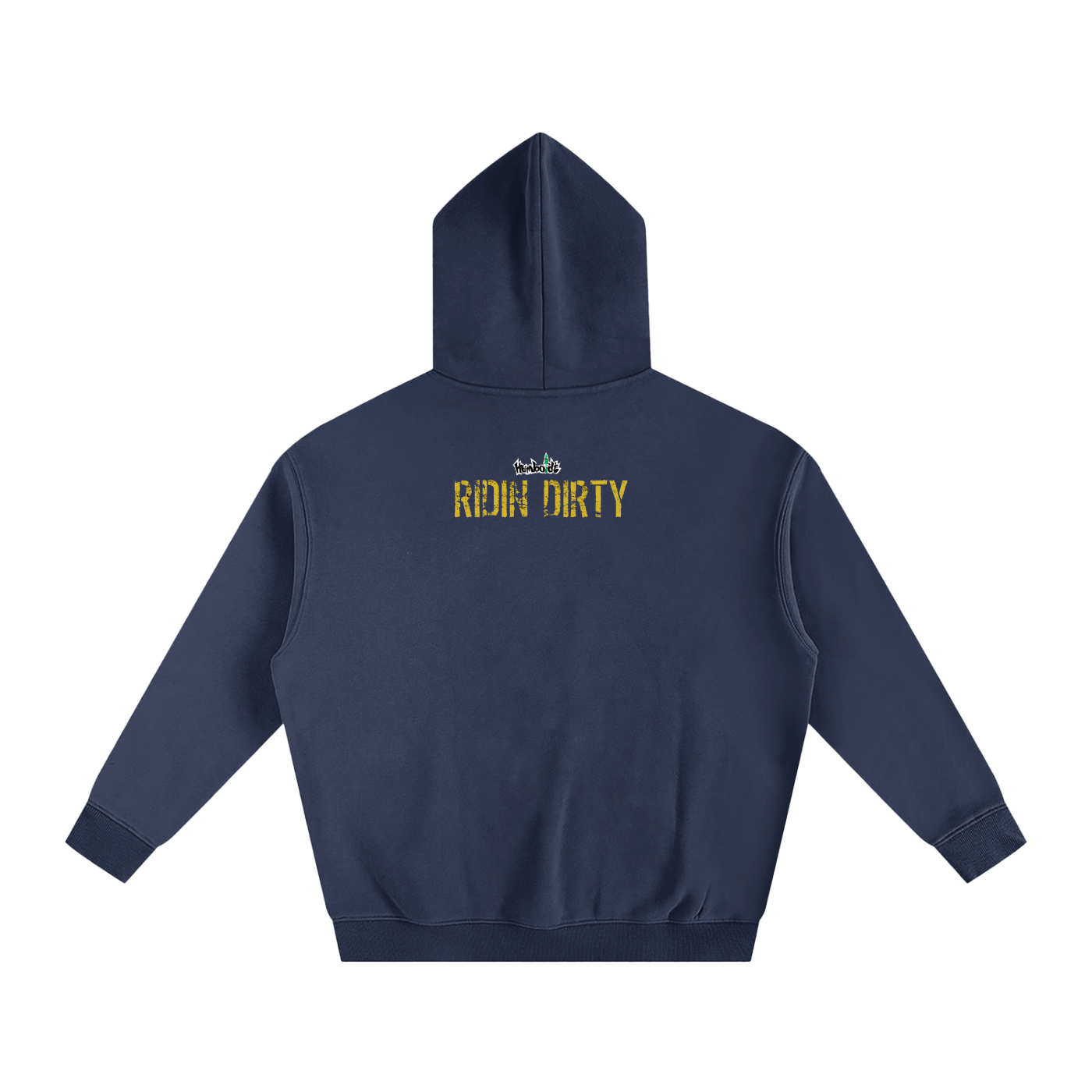 Ridin Dirty Oversize Fleeced Hoodie-CUSTOM ORDER
