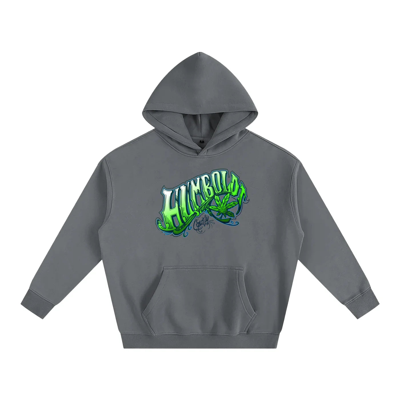 Humboldt Cannabis Oversize Fleeced Pullover Hoodie - CUSTOM ORDER
