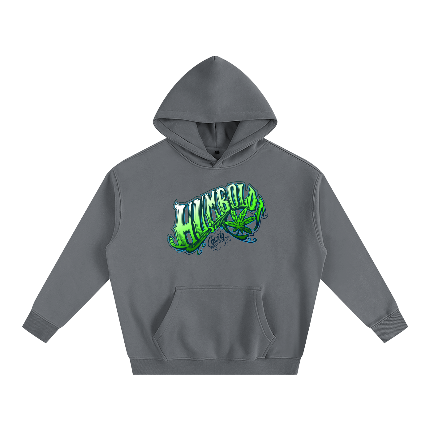 Humboldt Cannabis Oversize Fleeced Hoodie-CUSTOM ORDER