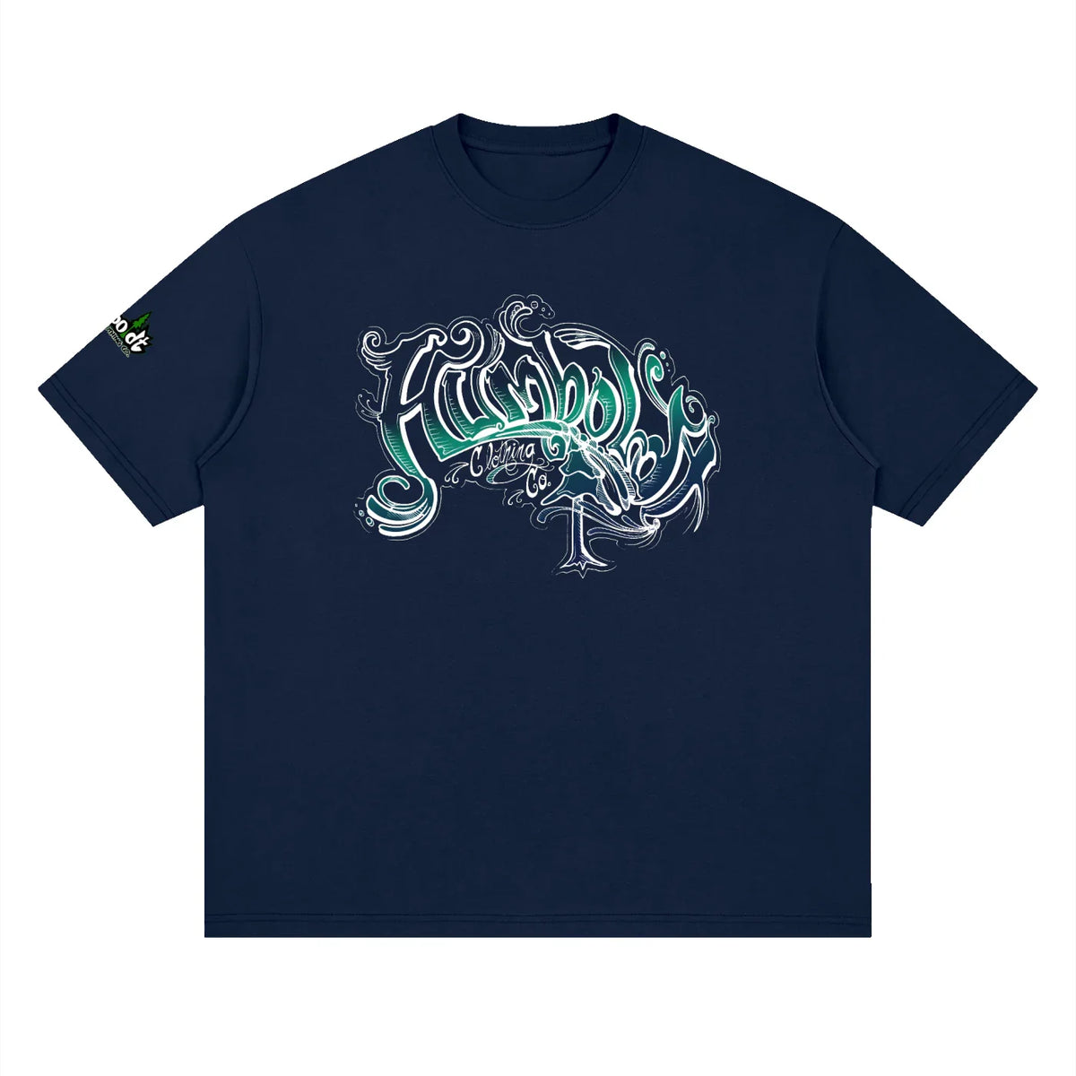 Scrolly Streetwear Loose Drop Shoulder TShirt - CUSTOM ORDER