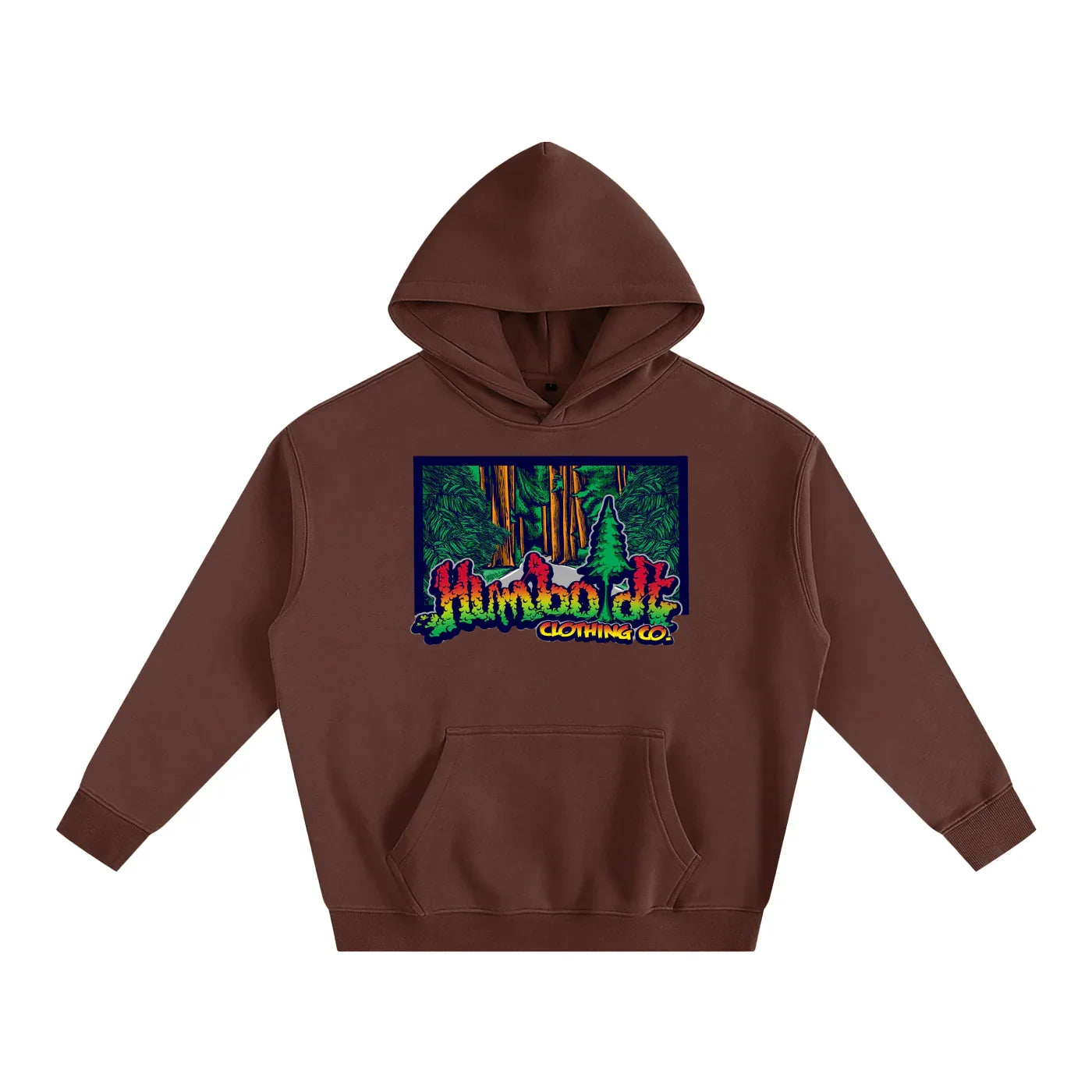 Rasta Forest Oversized Fleeced Pullover Hoodie - CUSTOM ORDER