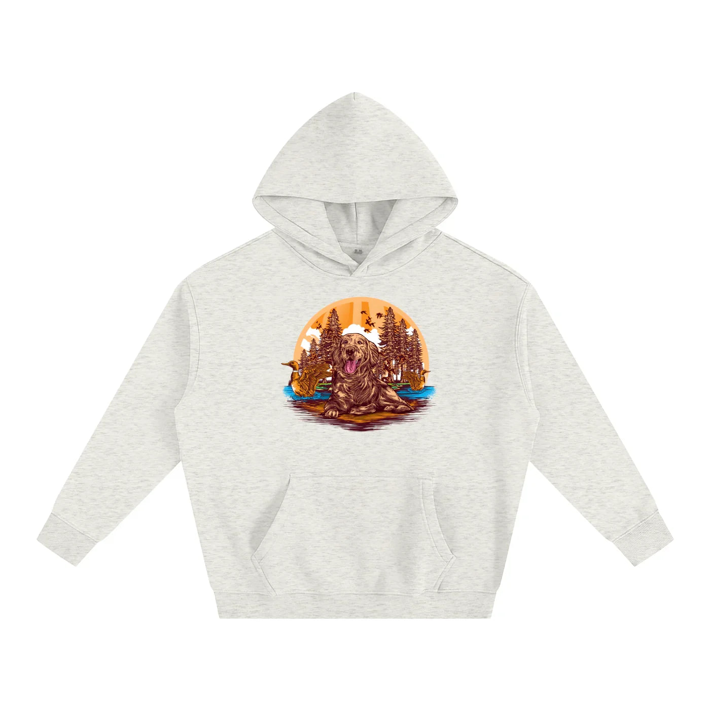 Retriever Oversized Fleeced Pullover Hoodie - CUSTOM ORDER