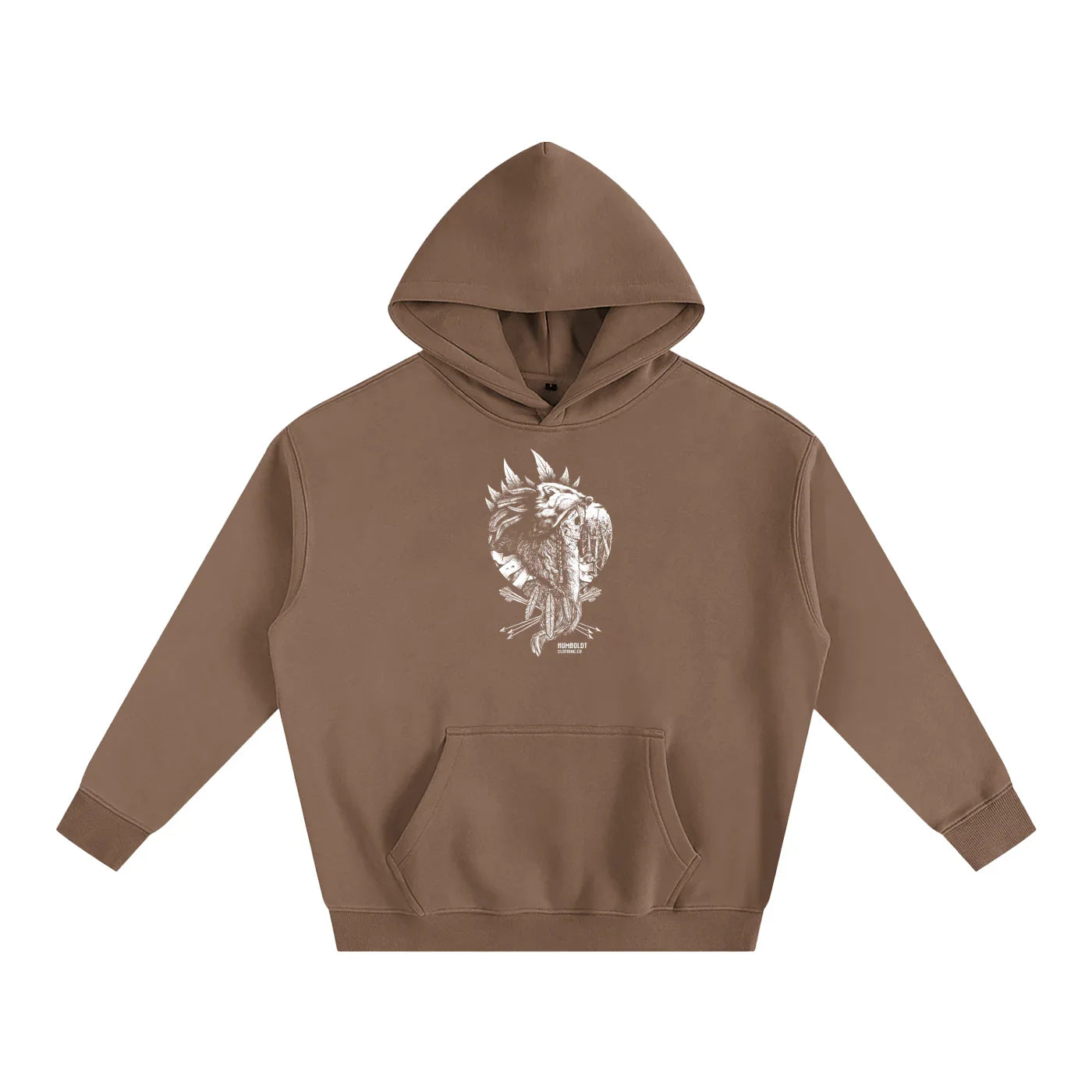 Natural Instinct Oversized Fleeced Pullover Hoodie - CUSTOM ORDER