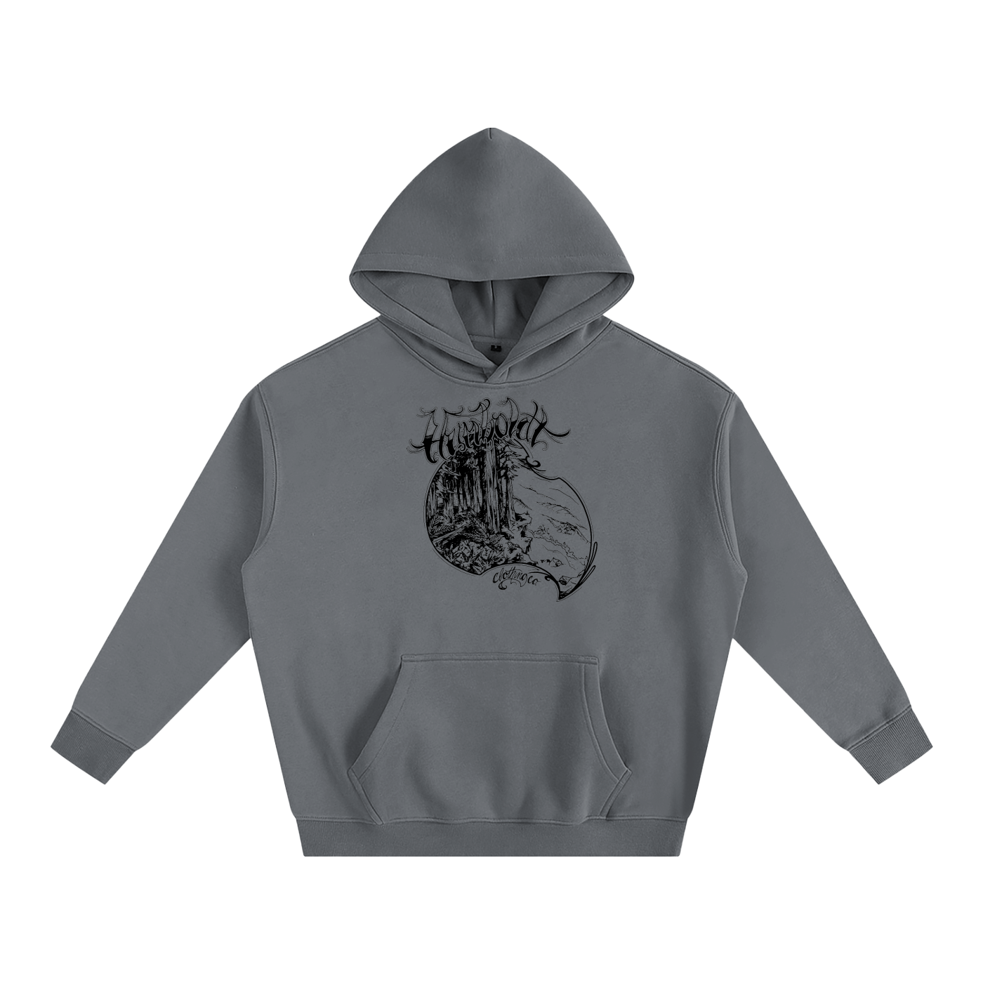 Inked Paradise Oversize Fleeced Hoodie-CUSTOM ORDER