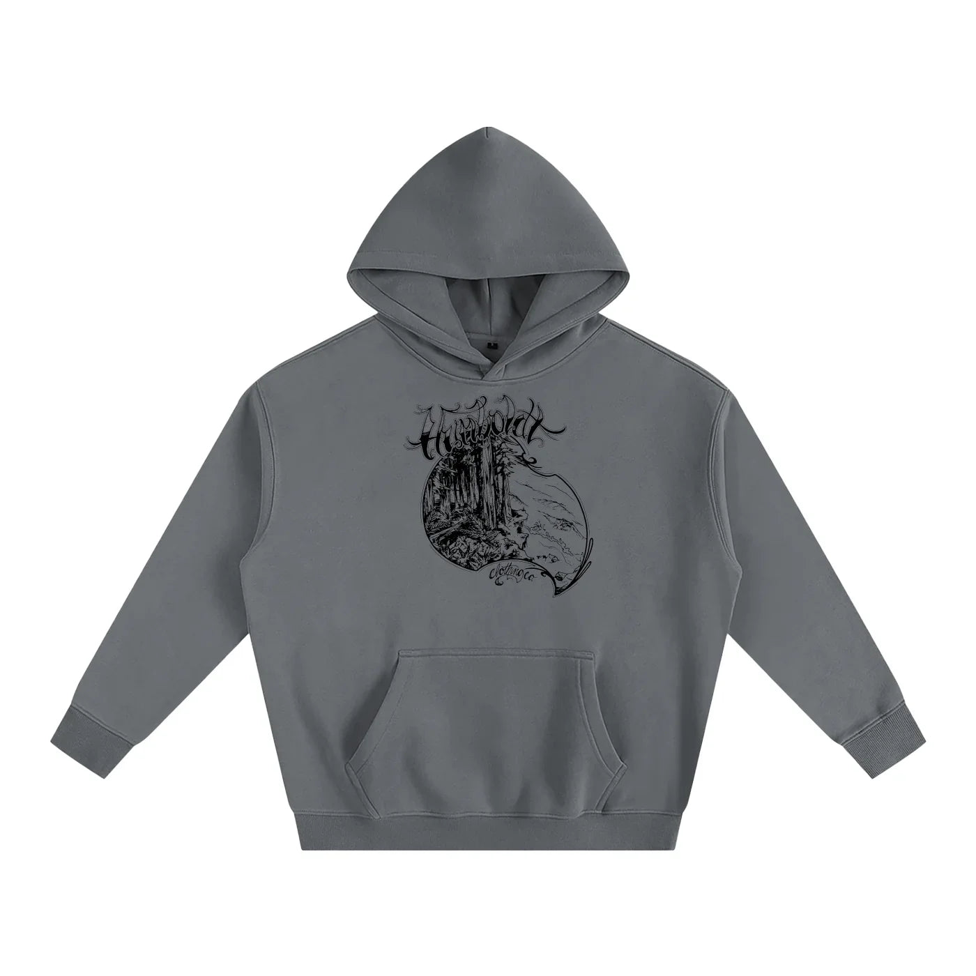 Inked Paradise Oversized Fleeced Pullover Hoodie - CUSTOM ORDER