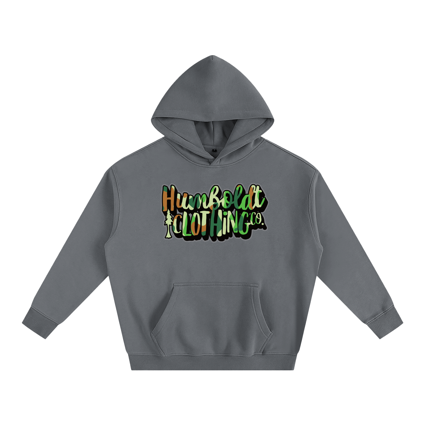 Chromatic Camo Oversize Fleeced Hoodie-CUSTOM ORDER