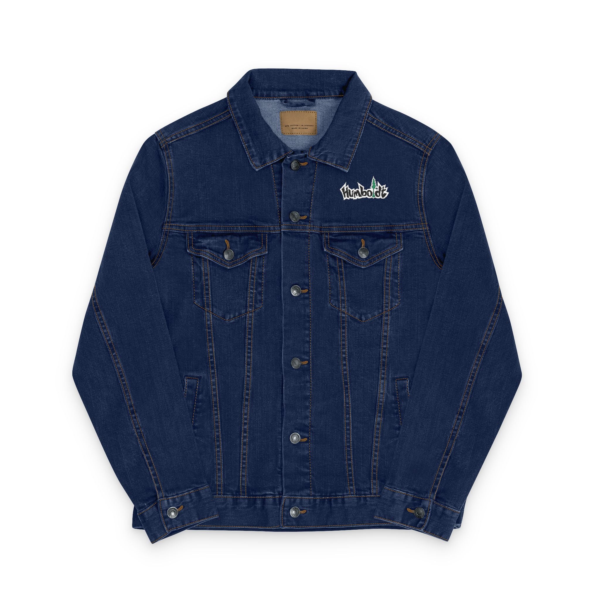 Treelogo Outline Denim Jean Jacket