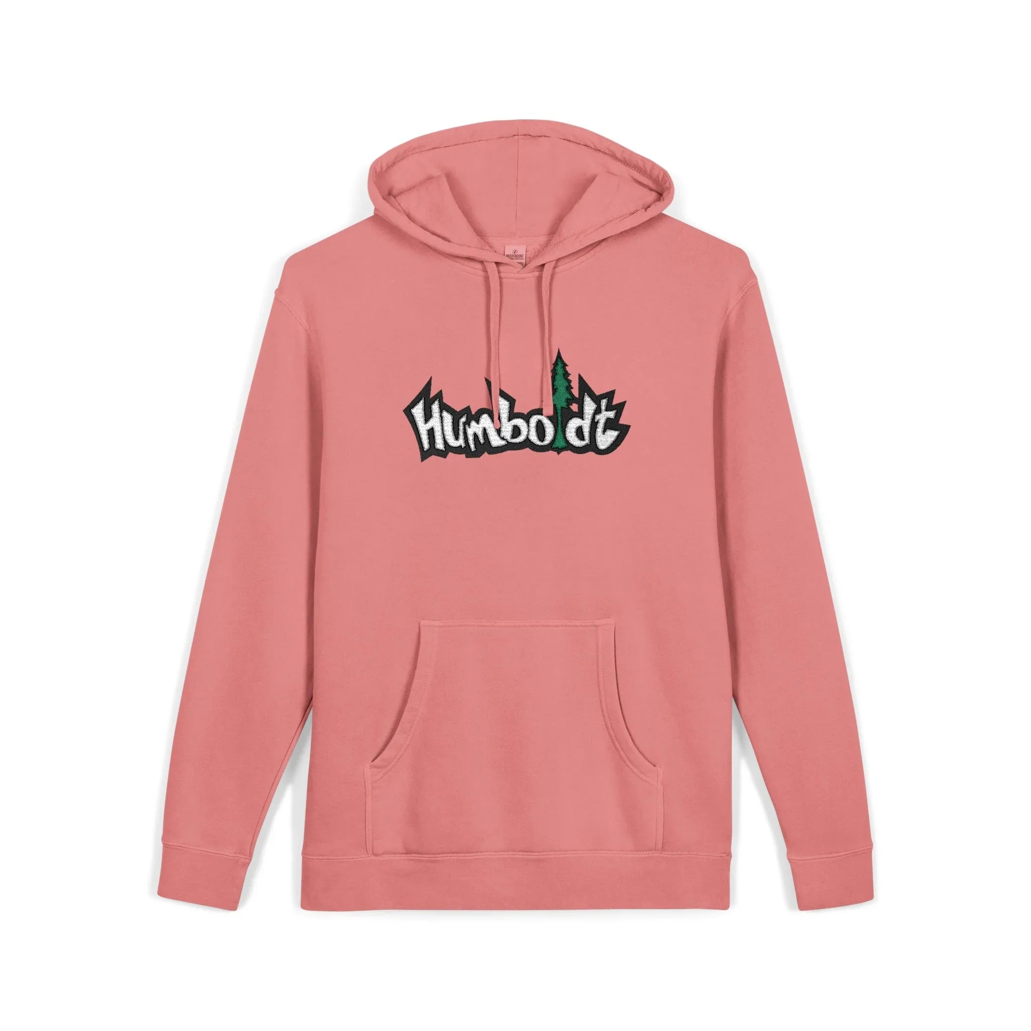 Big Treelogo Pigment Dyed Pullover Embroidered Pullover Hoodie-CUSTOM ORDER