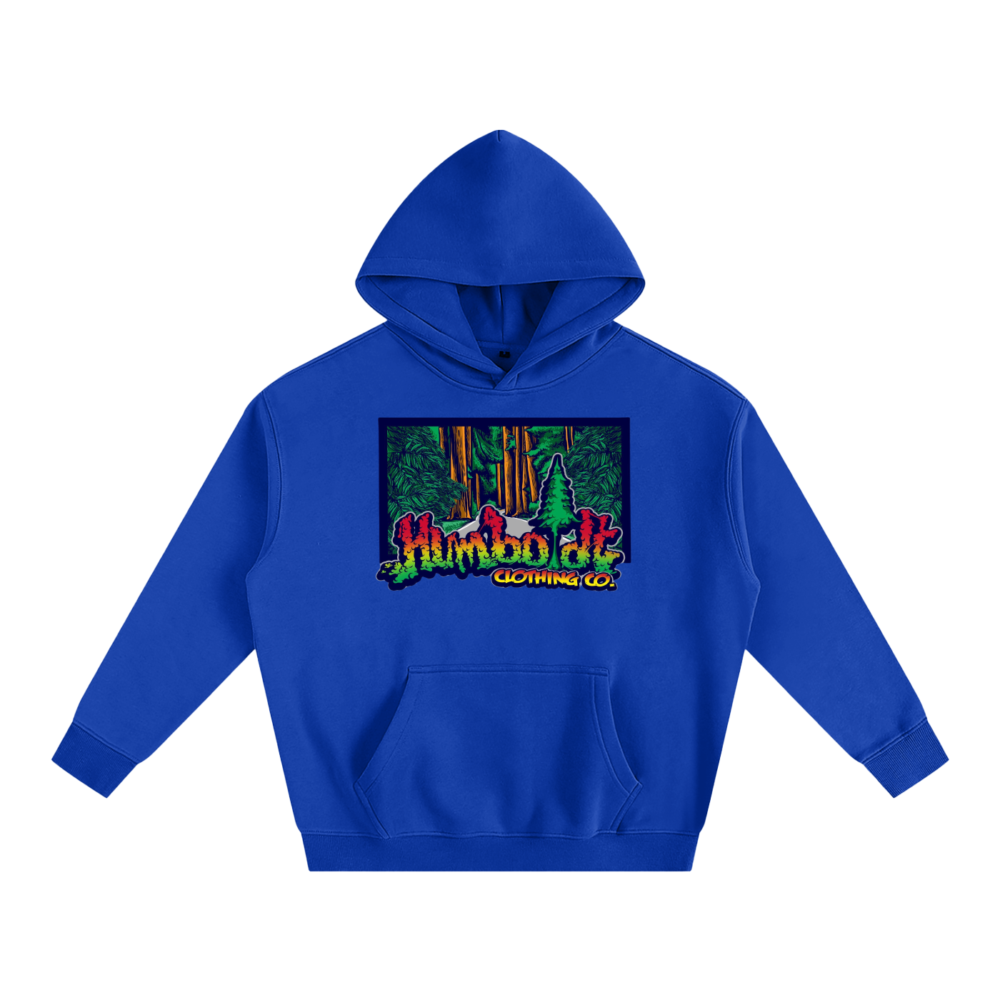 Rasta Forest Oversize Fleeced Hoodie-CUSTOM ORDER
