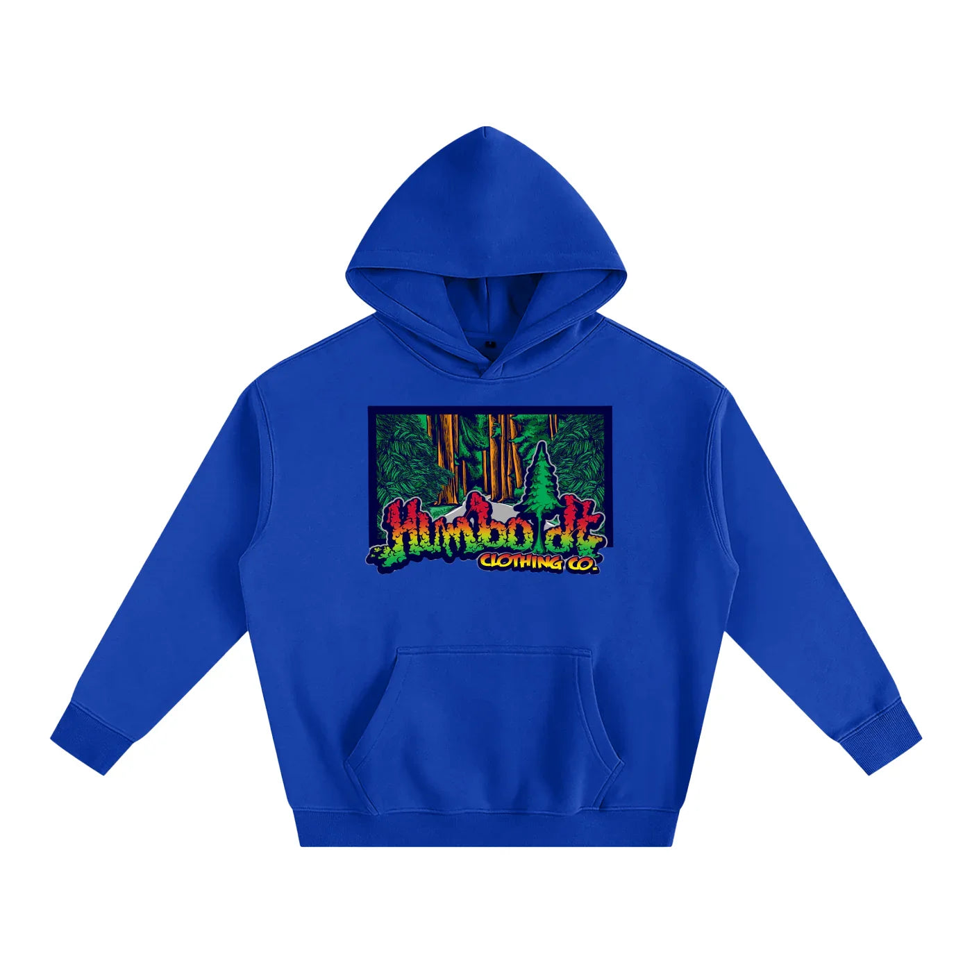 Rasta Forest Oversized Fleeced Pullover Hoodie - CUSTOM ORDER