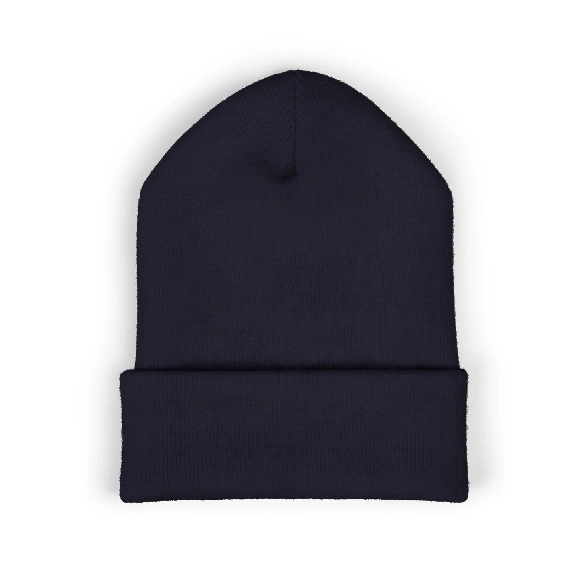 Treelogo Outline Embroidered Foldup Beanie-CUSTOM ORDER