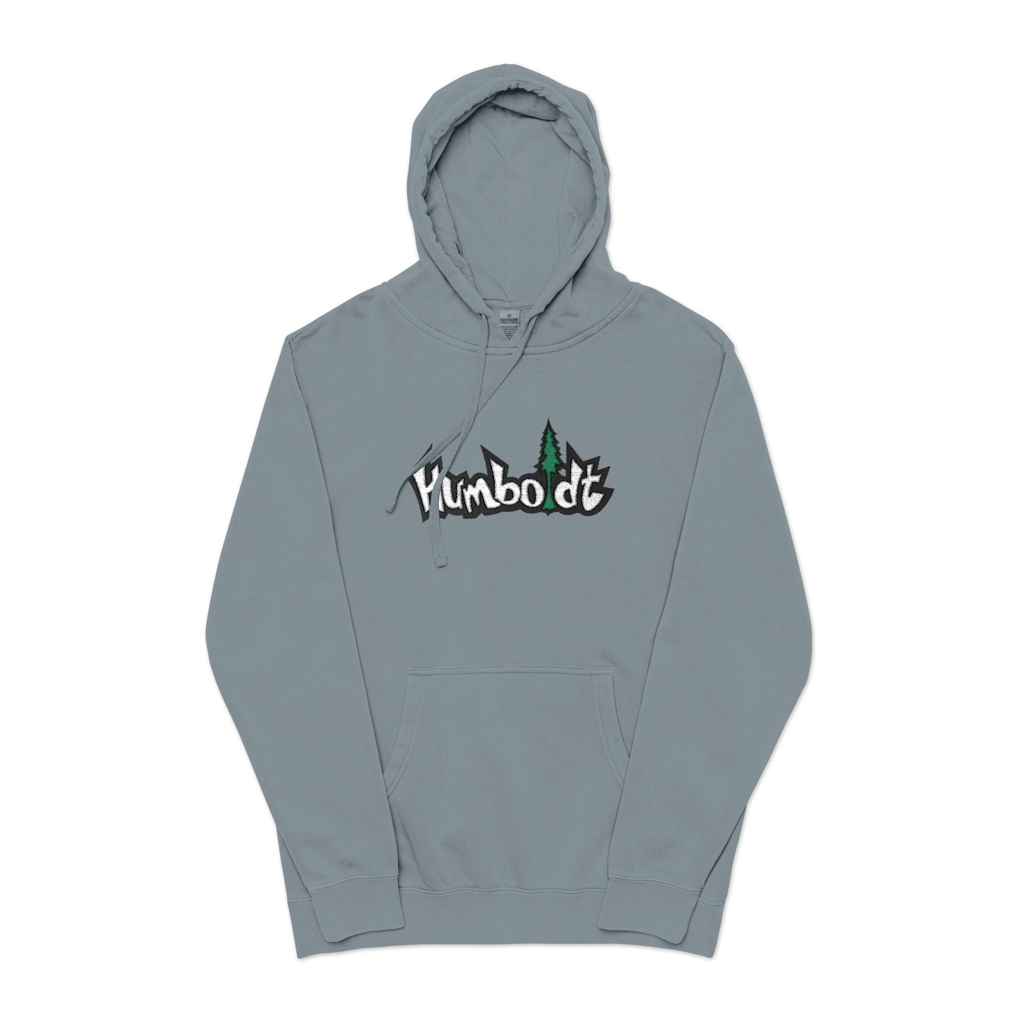 Big Treelogo Pigment Dyed Pullover Embroidered Hoodie-CUSTOM ORDER