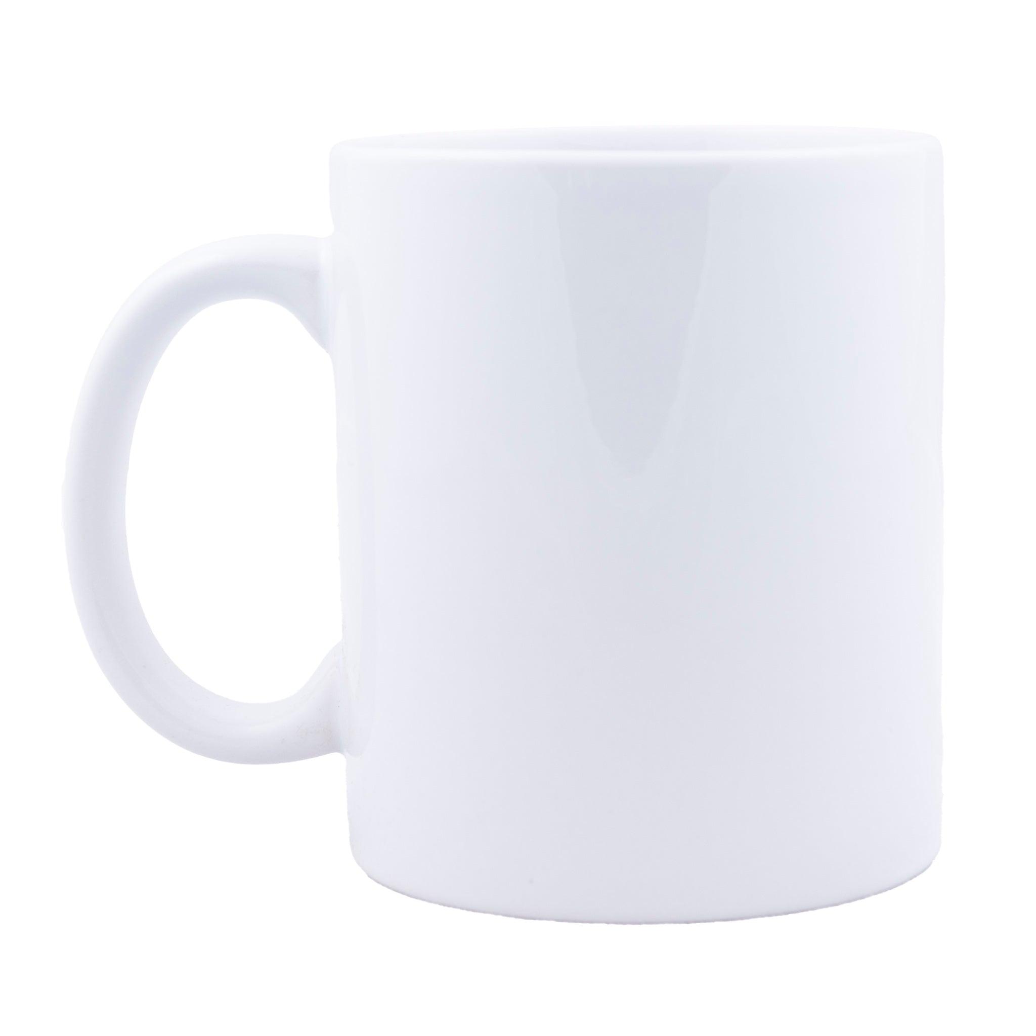 11oz Treelogo White Ceramic Mug