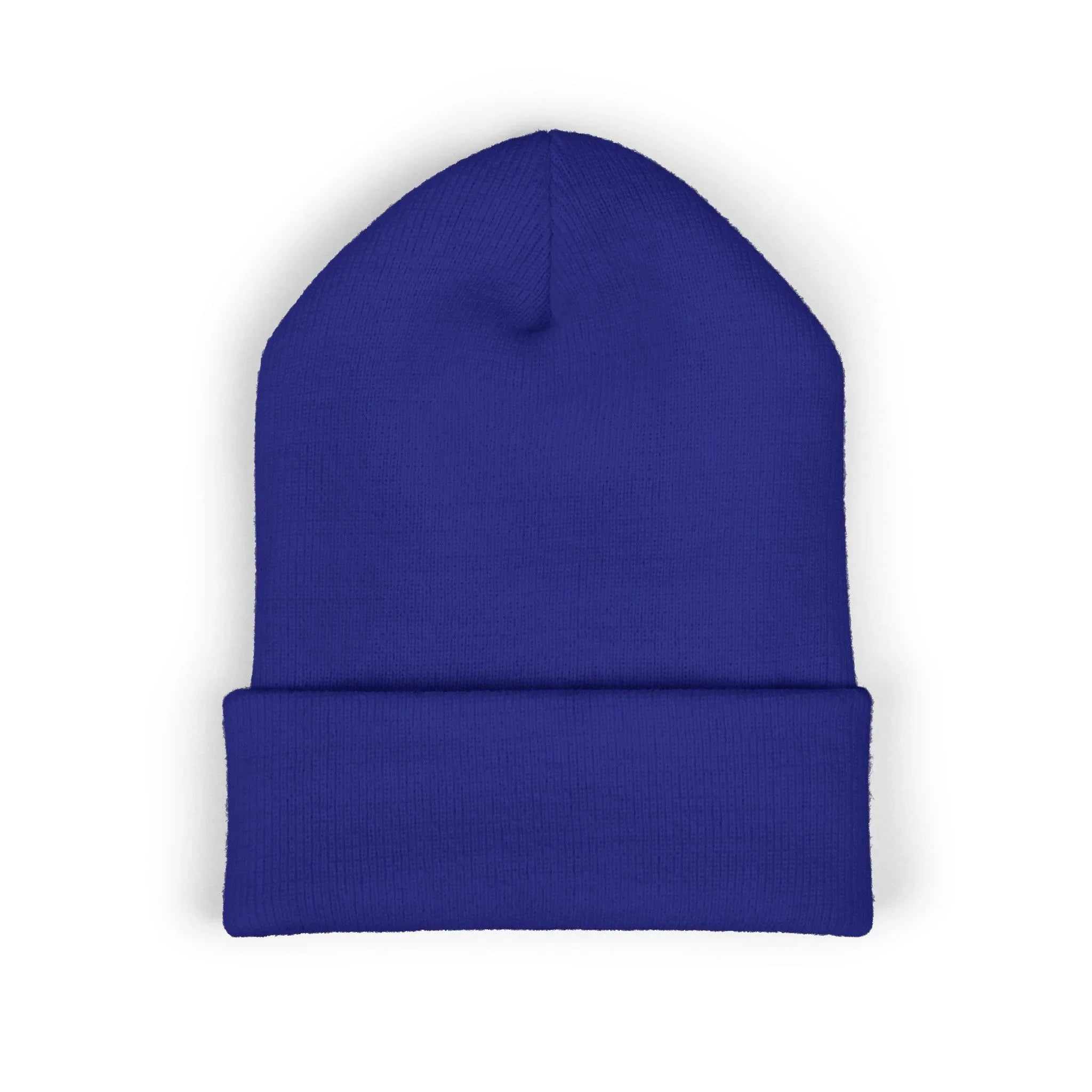 Treelogo Outline Embroidered Foldup Beanie-CUSTOM ORDER