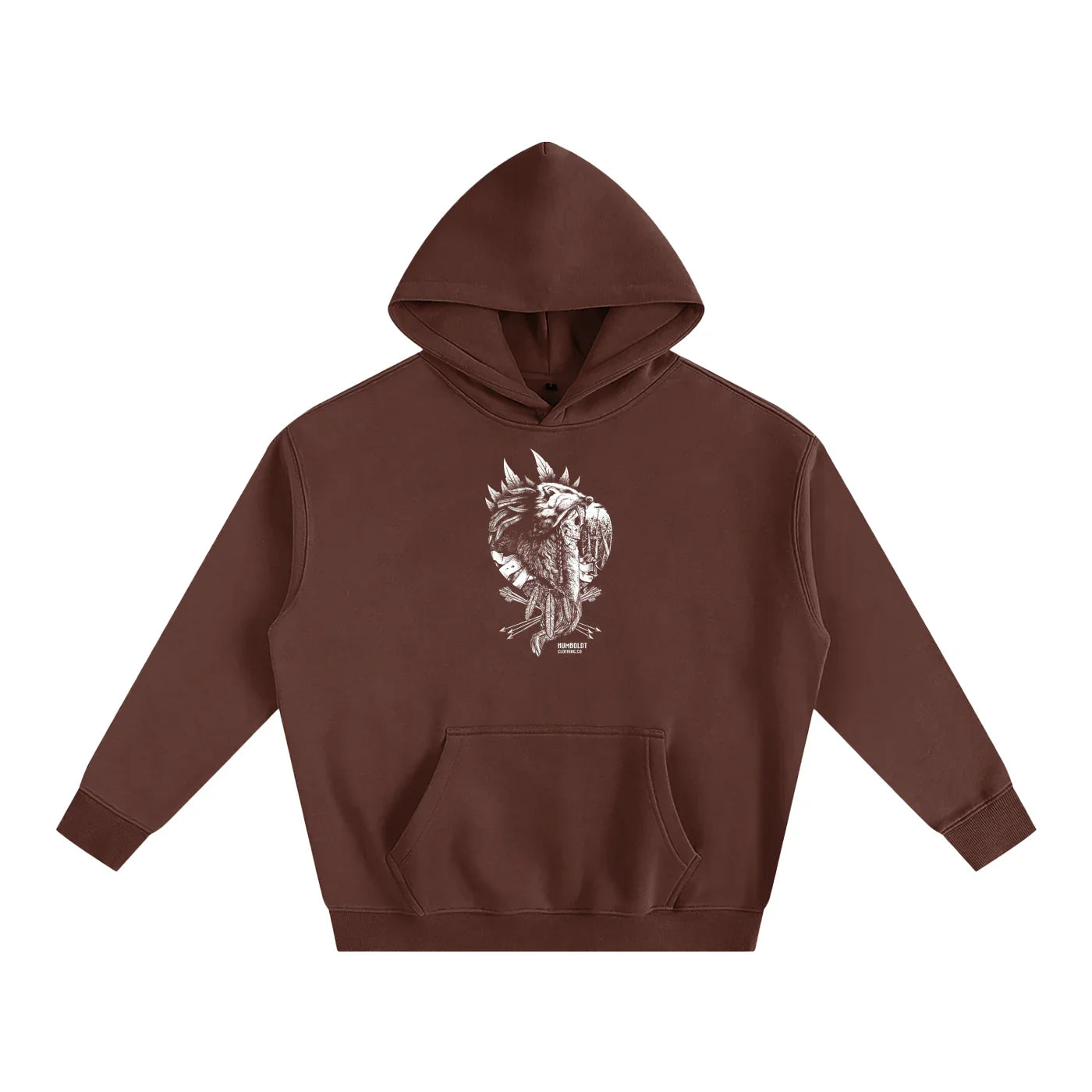 Natural Instinct Oversized Fleeced Pullover Hoodie - CUSTOM ORDER