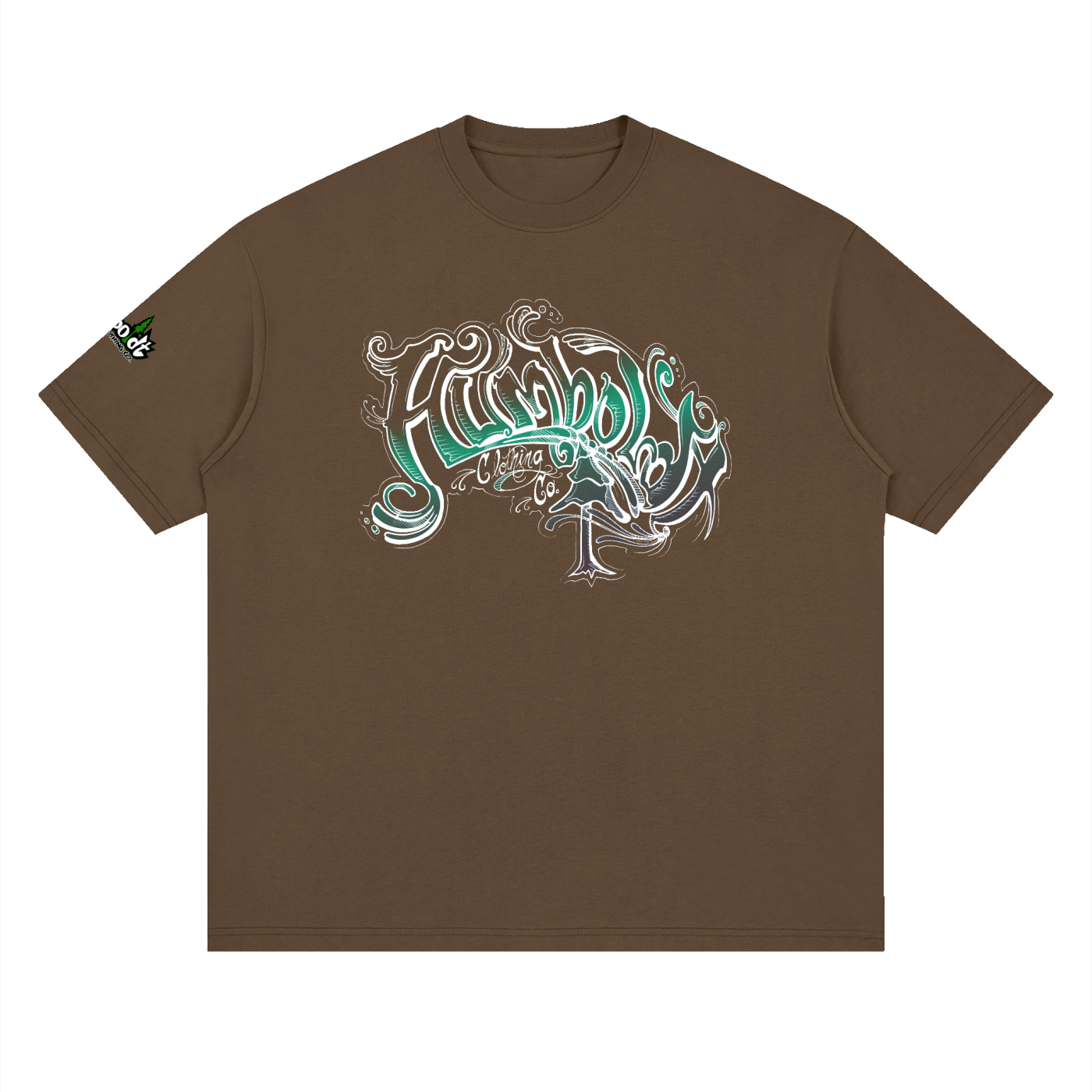 Scrolly Streetwear Loose Drop Shoulder TShirt - CUSTOM ORDER