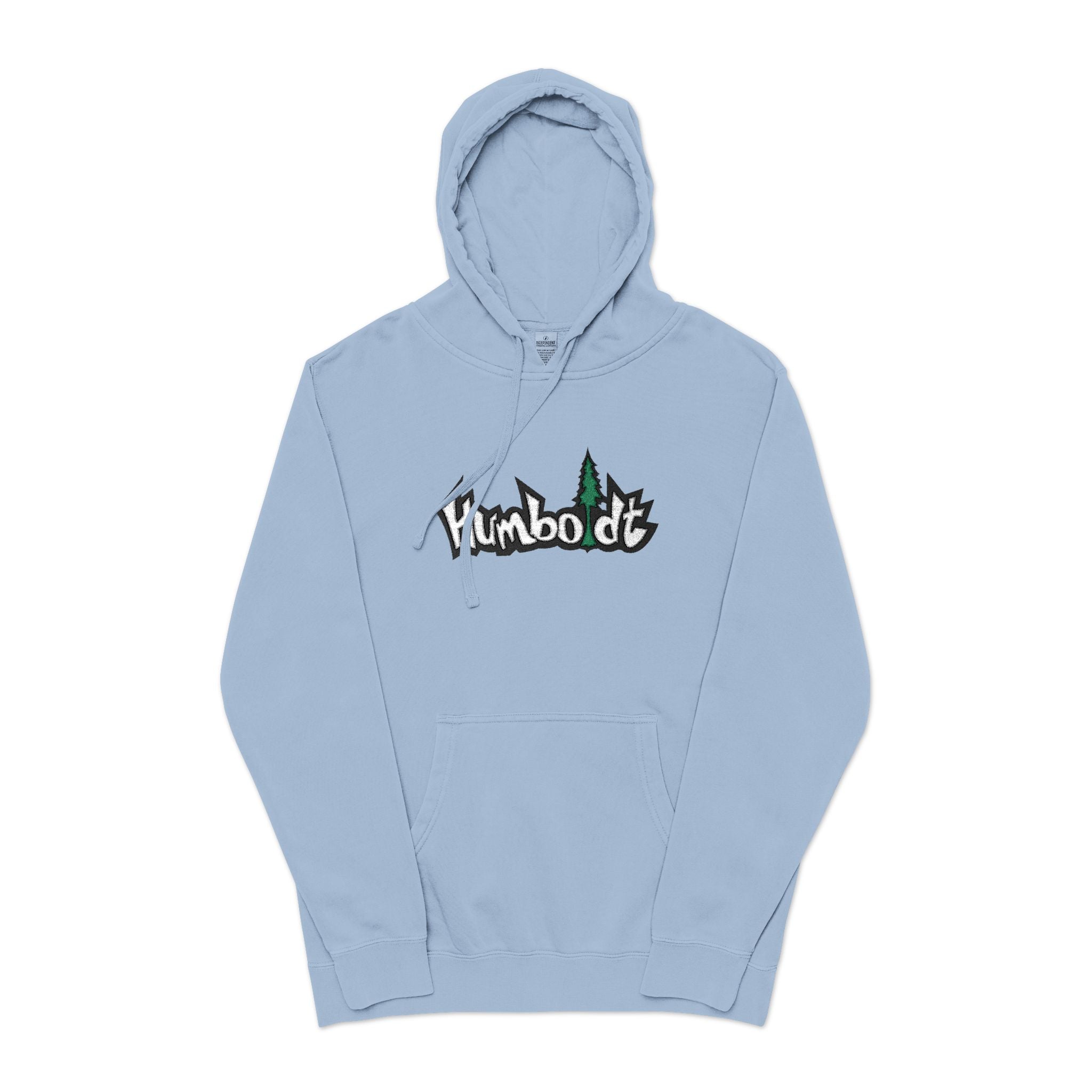 Big Treelogo Pigment Dyed Pullover Hoodie