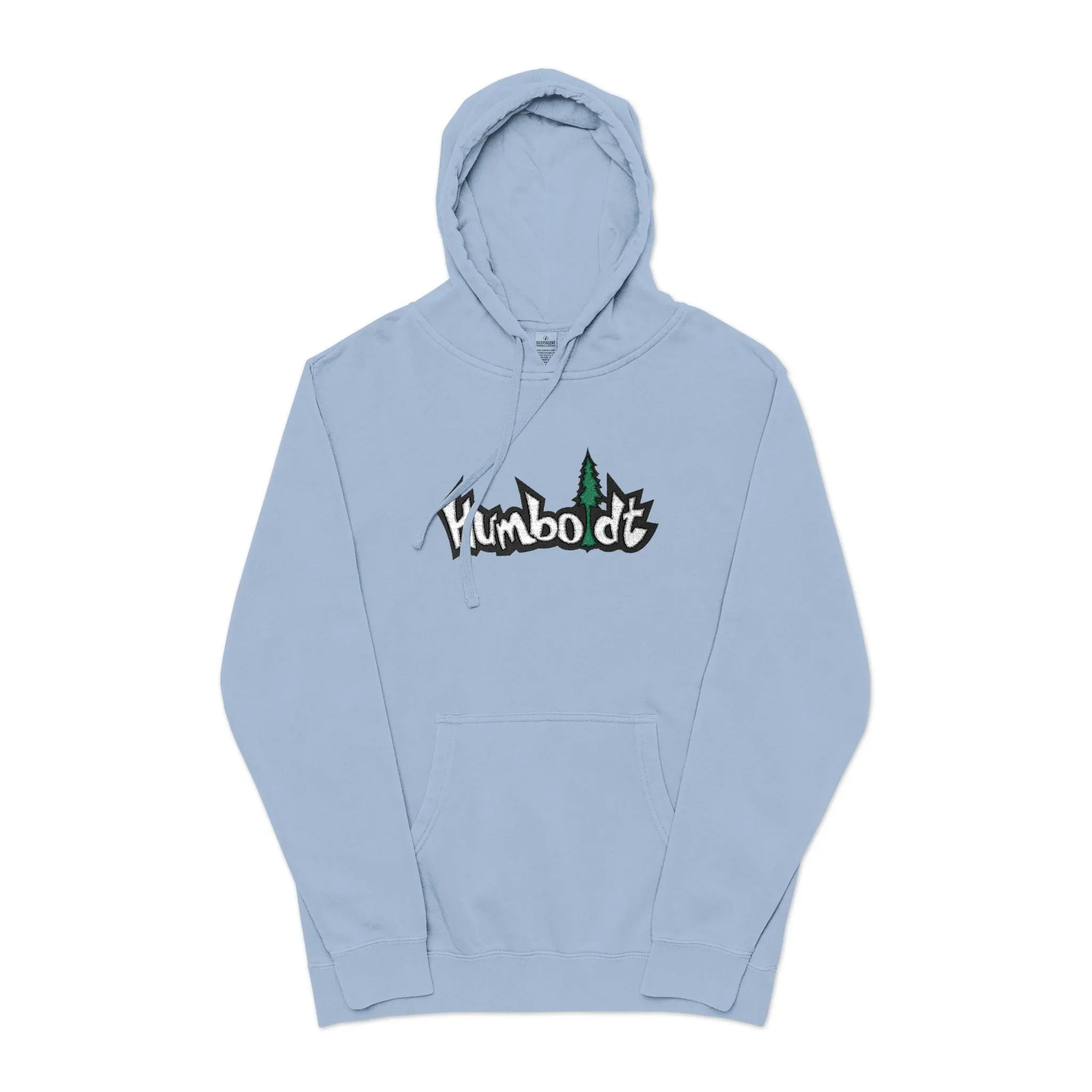 Big Treelogo Pigment Dyed Pullover Embroidered Pullover Hoodie-CUSTOM ORDER