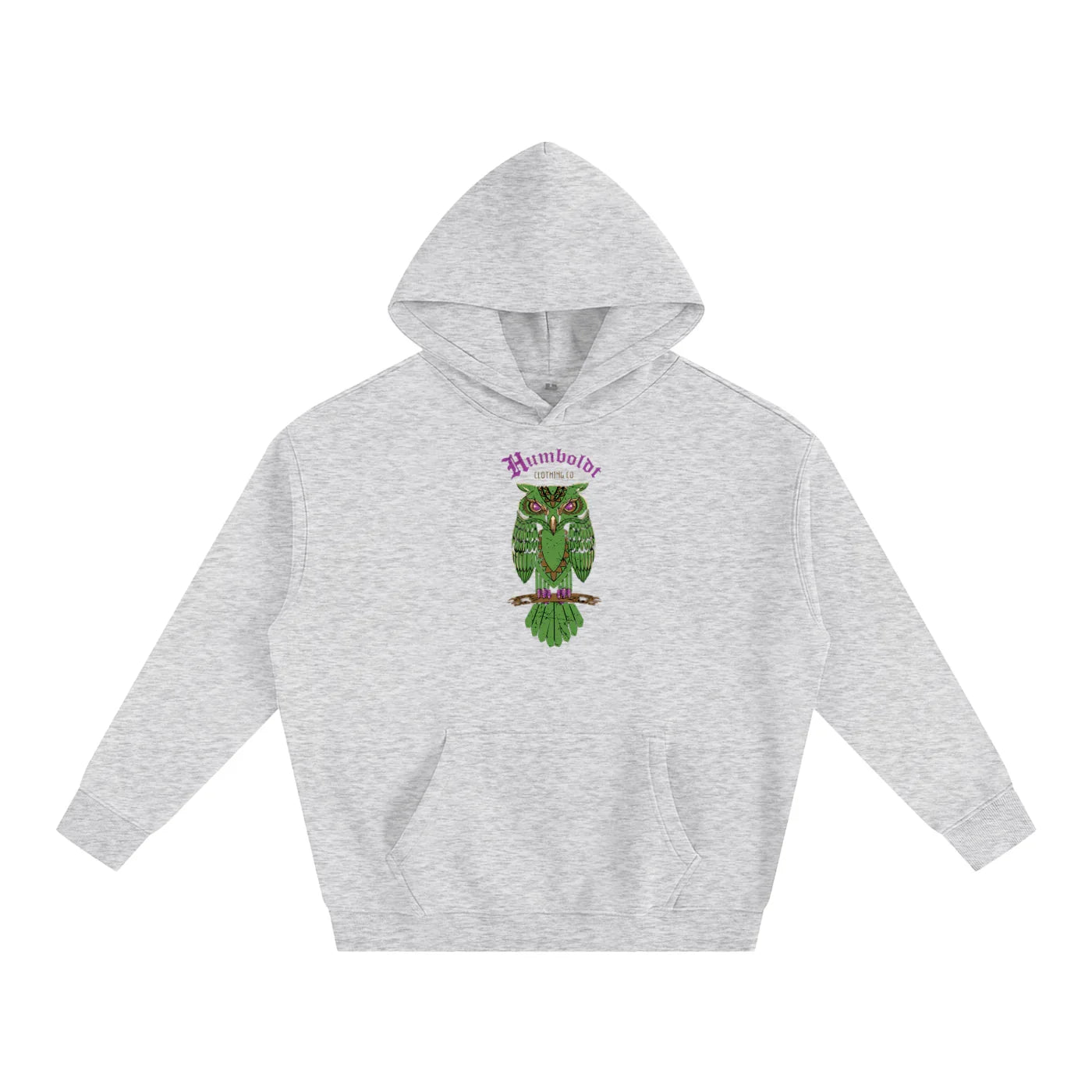 Mystic Forest Owl Oversize Fleeced Pullover Hoodie - CUSTOM ORDER