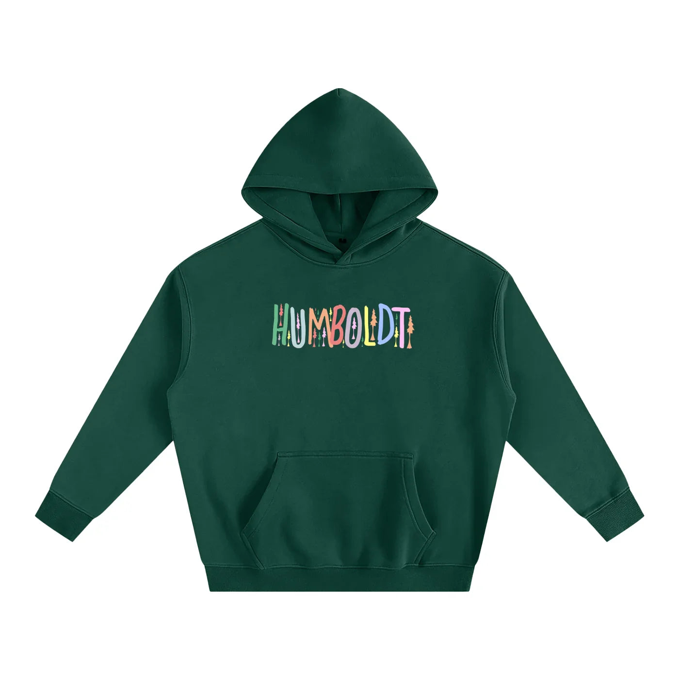 Fun With Color Oversized Fleeced Pullover Hoodie - CUSTOM ORDER