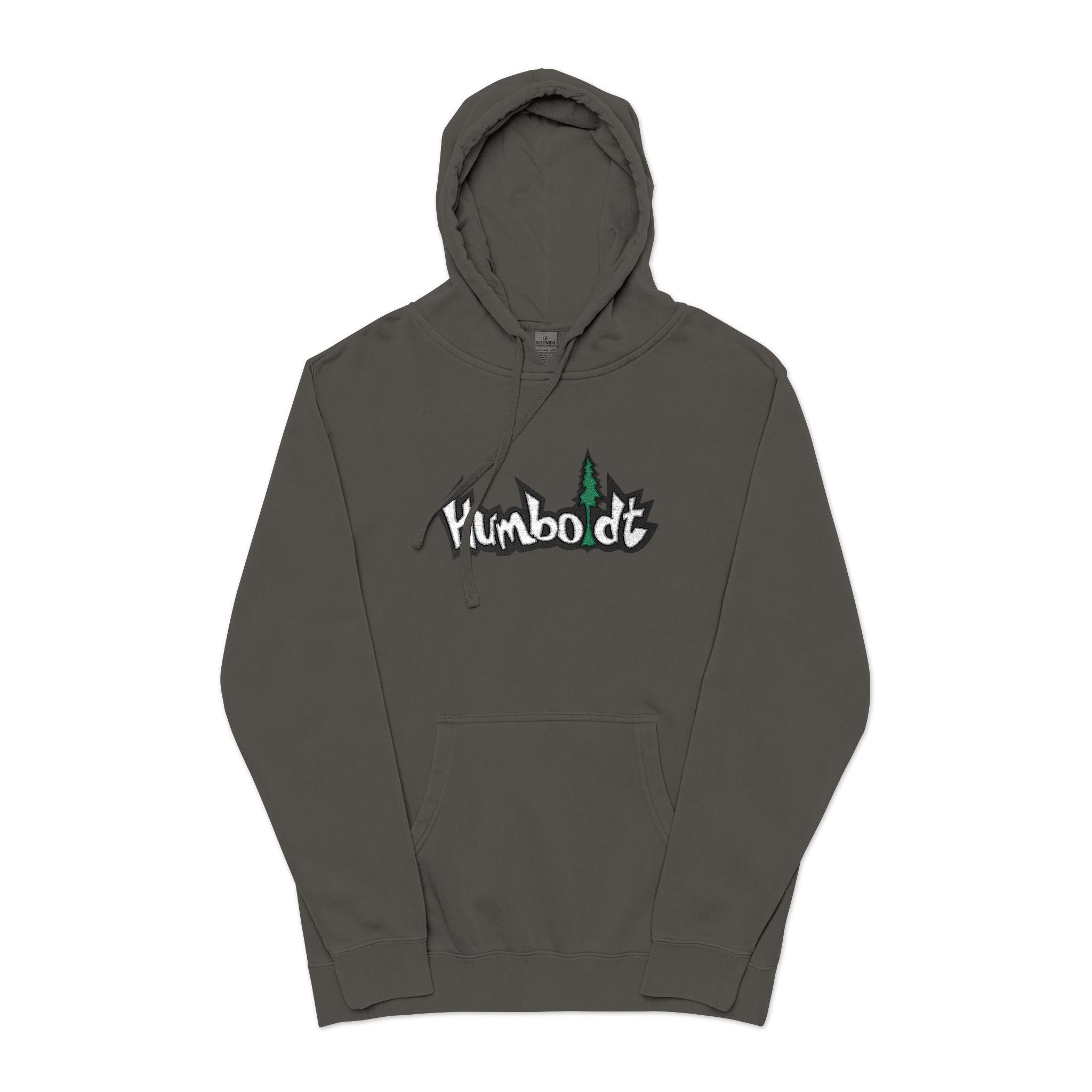 Big Treelogo Pigment Dyed Pullover Hoodie