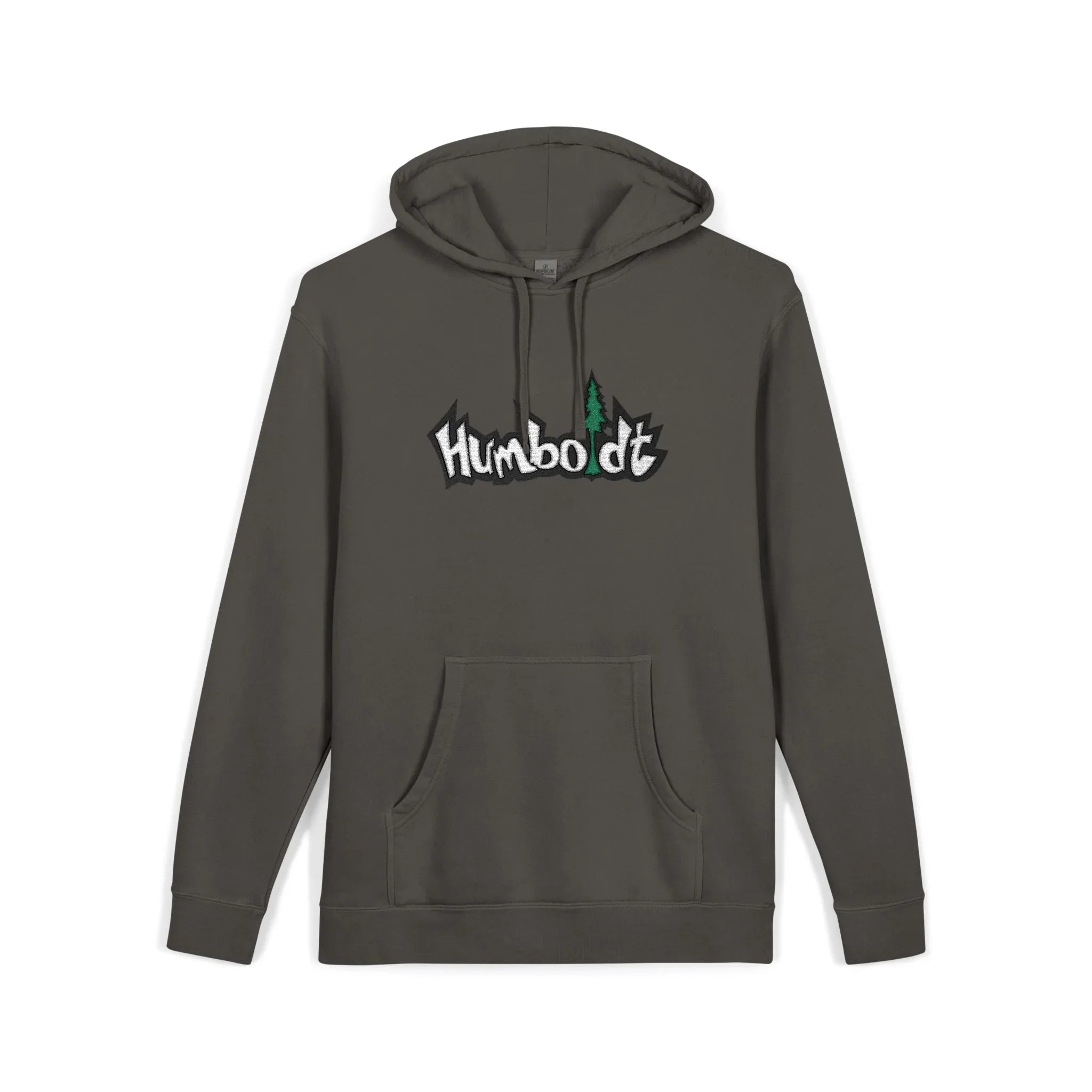 Big Treelogo Pigment Dyed Pullover Embroidered Pullover Hoodie-CUSTOM ORDER