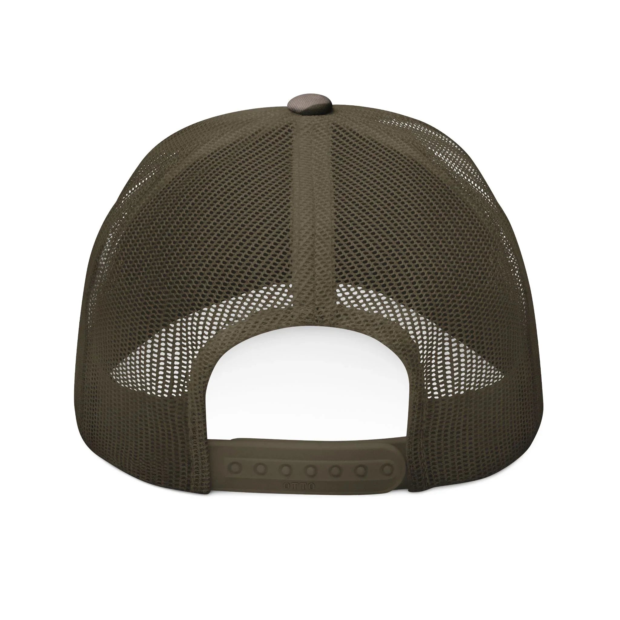 Treelogo Outline Camo Otto Embroidered Trucker Hat-CUSTOM ORDER