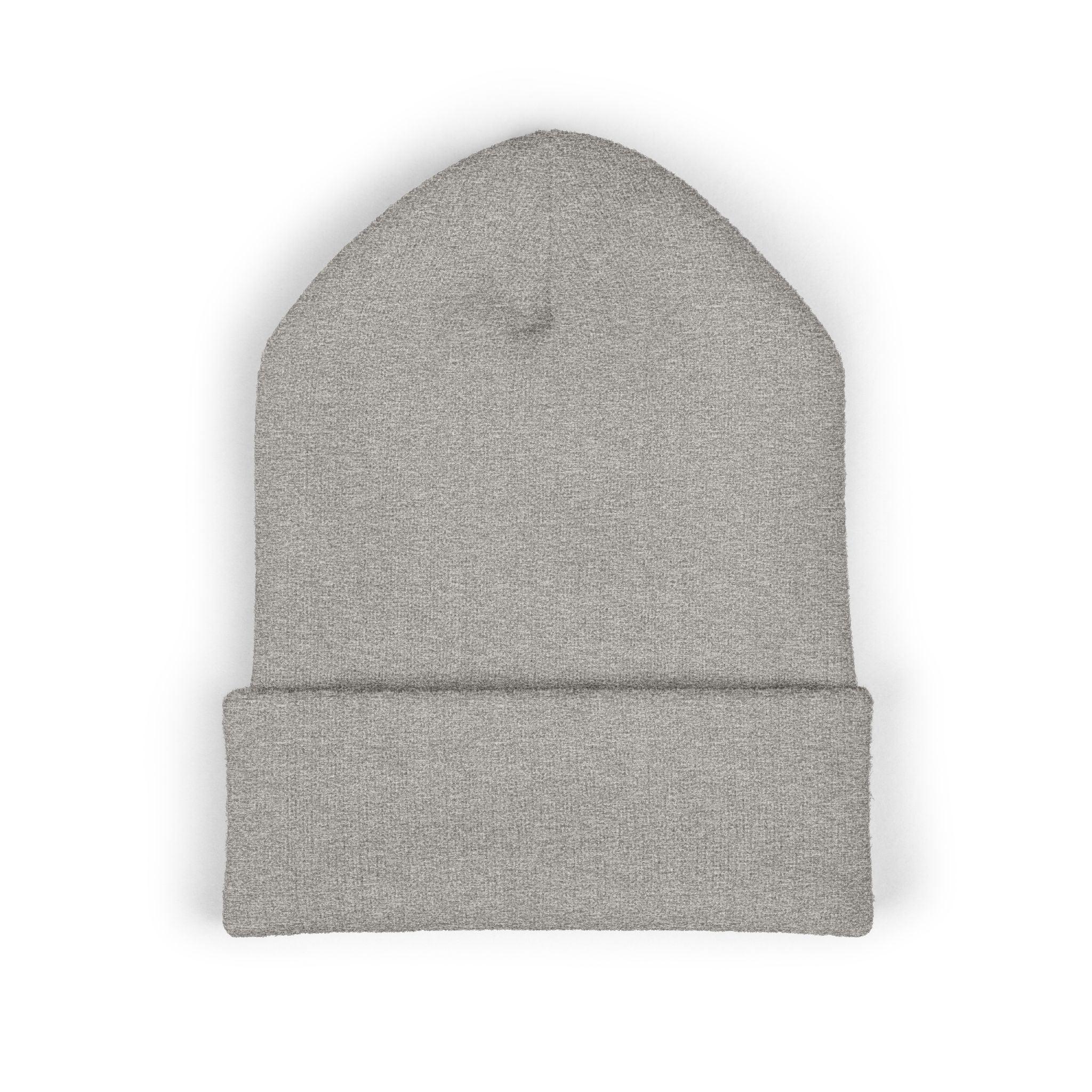 Treelogo Outline Embroidered Foldup Beanie-CUSTOM ORDER
