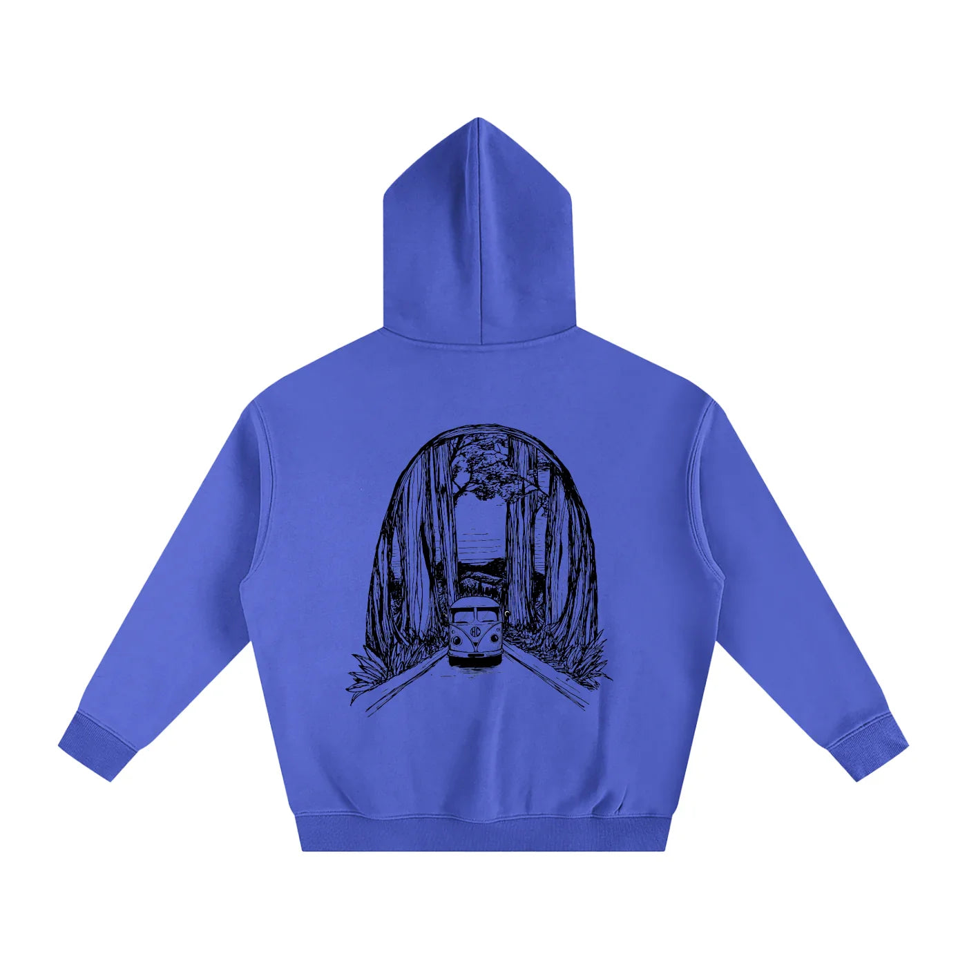 Vdub Oversized Fleeced Pullover Hoodie - CUSTOM ORDER