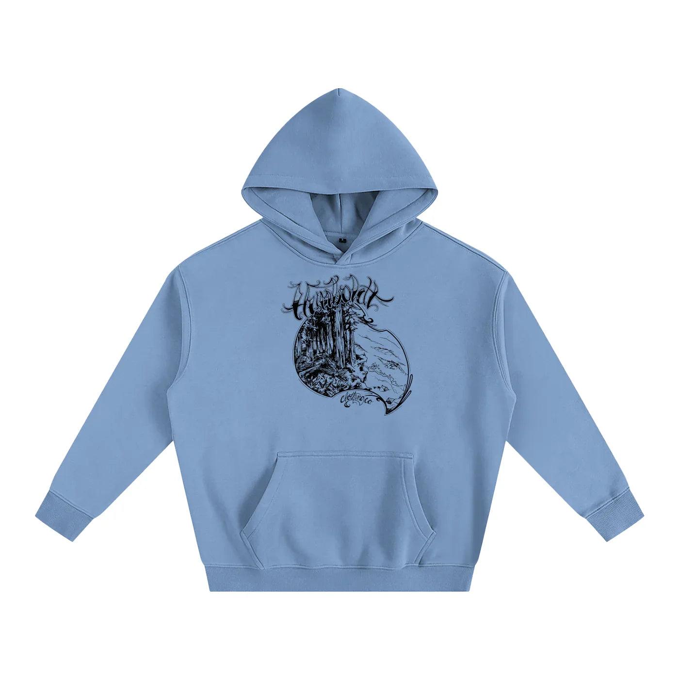 Inked Paradise Oversized Fleeced Pullover Hoodie - CUSTOM ORDER