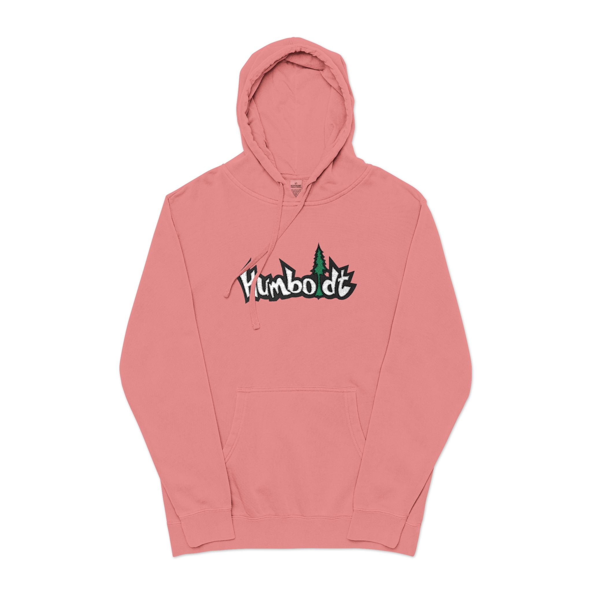 Big Treelogo Pigment Dyed Pullover Hoodie