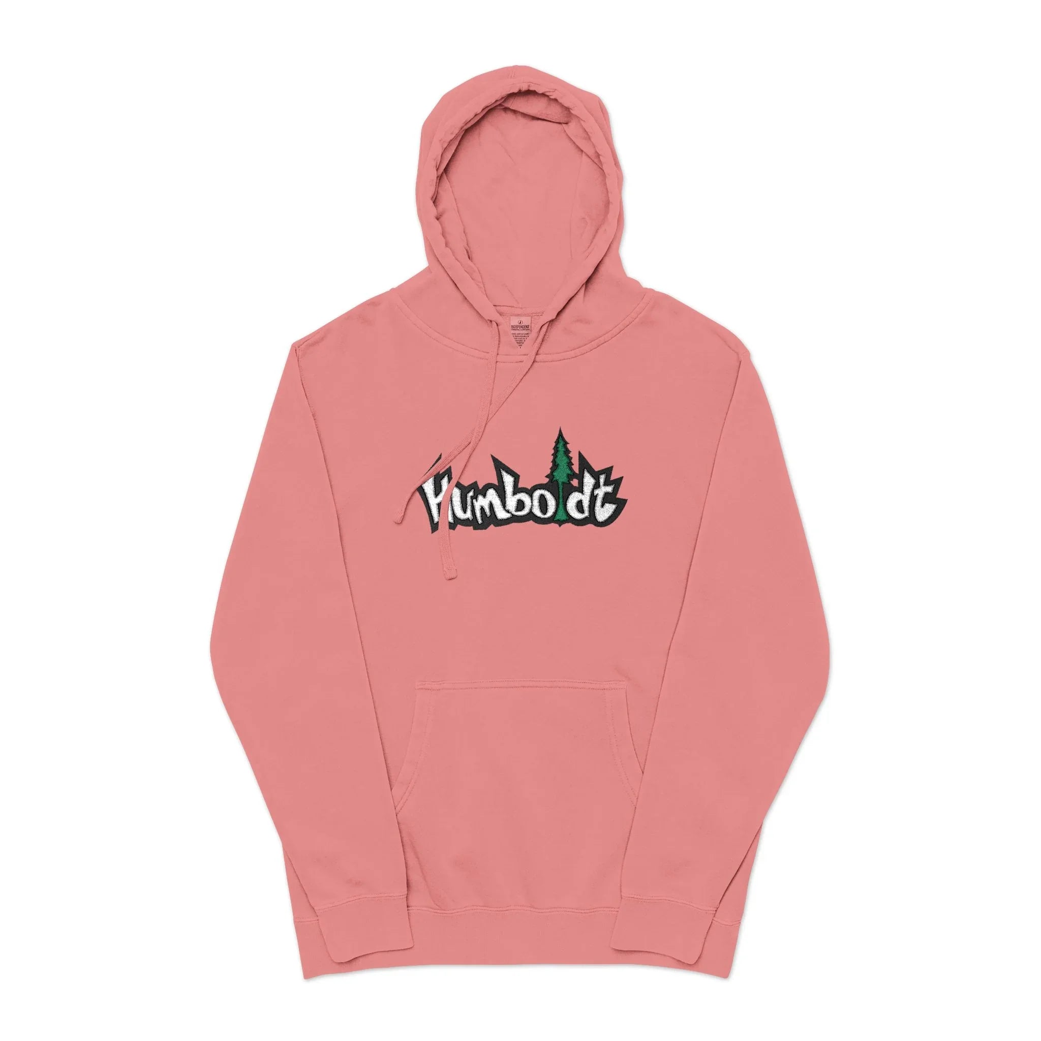 Big Treelogo Pigment Dyed Pullover Embroidered Pullover Hoodie-CUSTOM ORDER