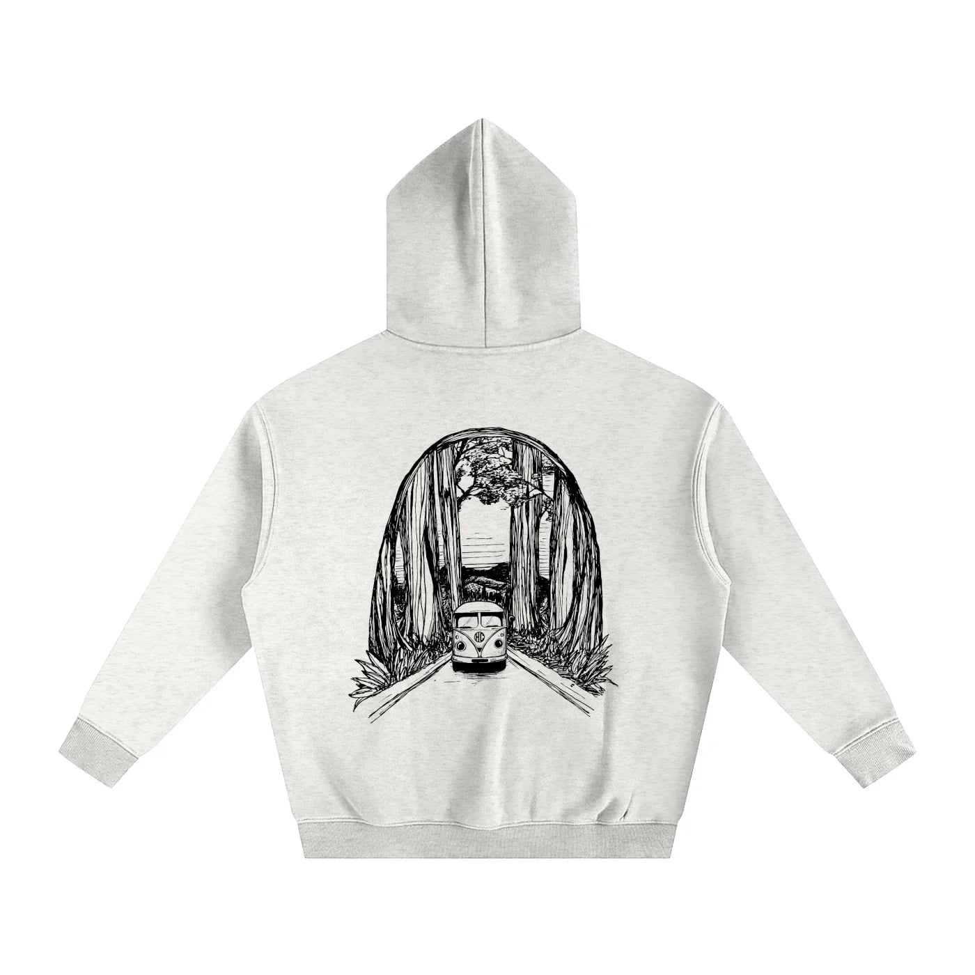 Vdub Oversized Fleeced Pullover Hoodie - CUSTOM ORDER