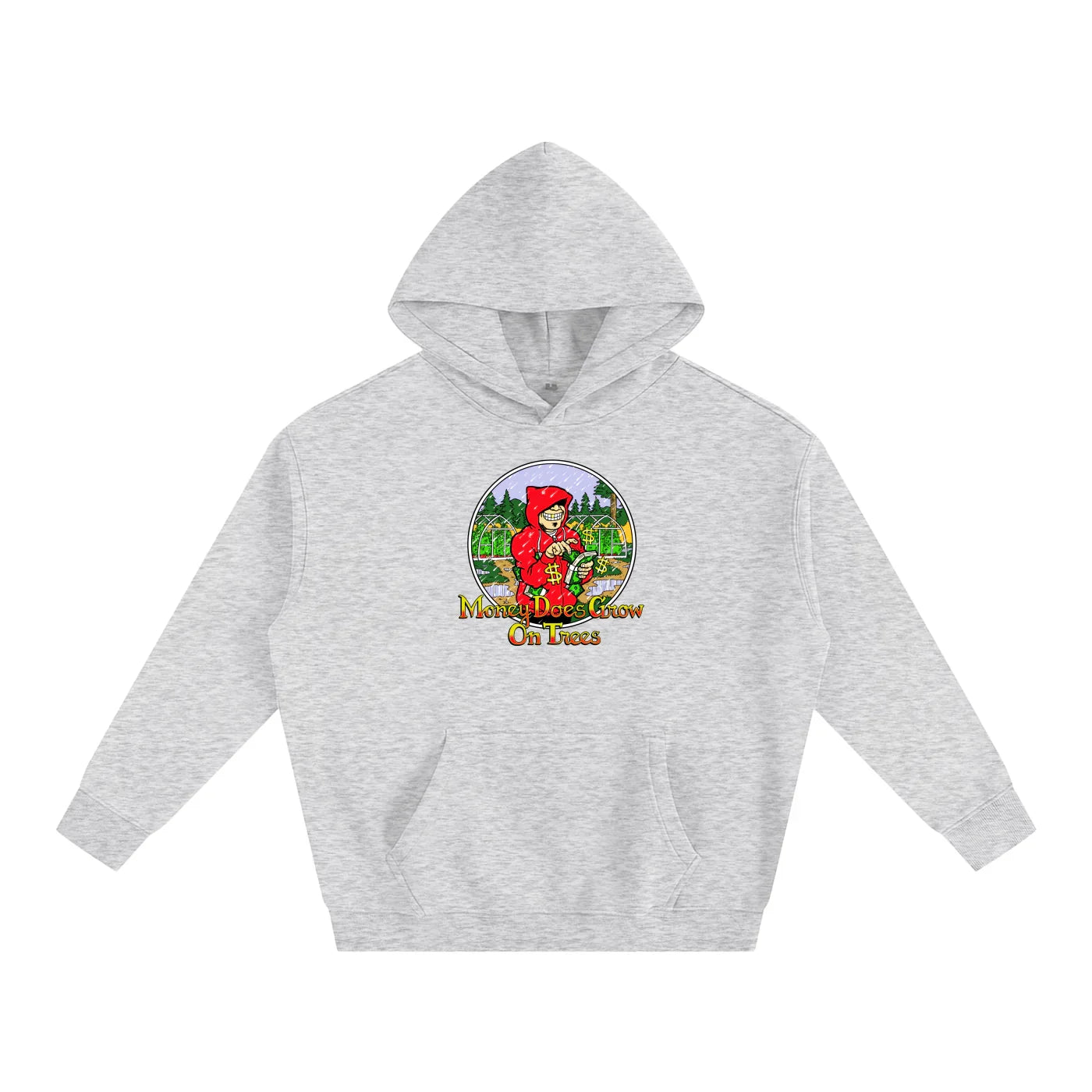 Money Trees Oversized Fleeced Pullover Hoodie - CUSTOM ORDER