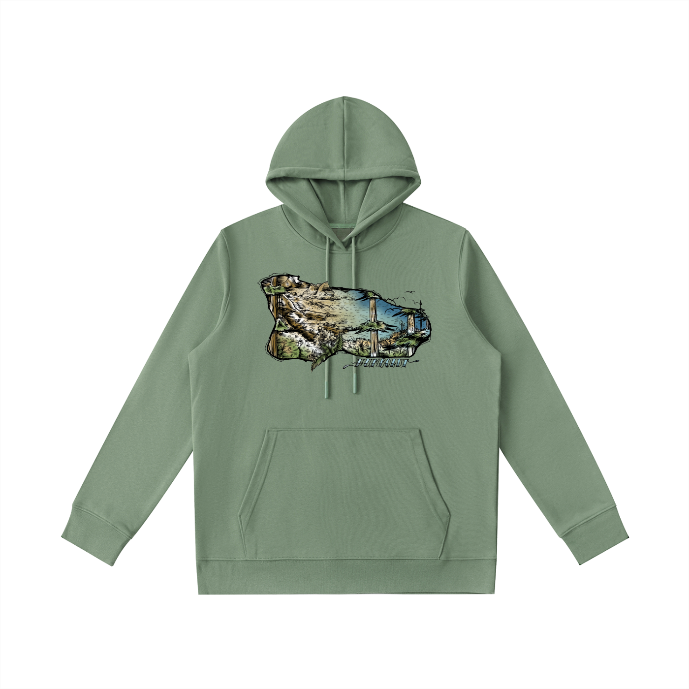 Redwoods to The Sea Essential Oversized Hoodie-CUSTOM ORDER