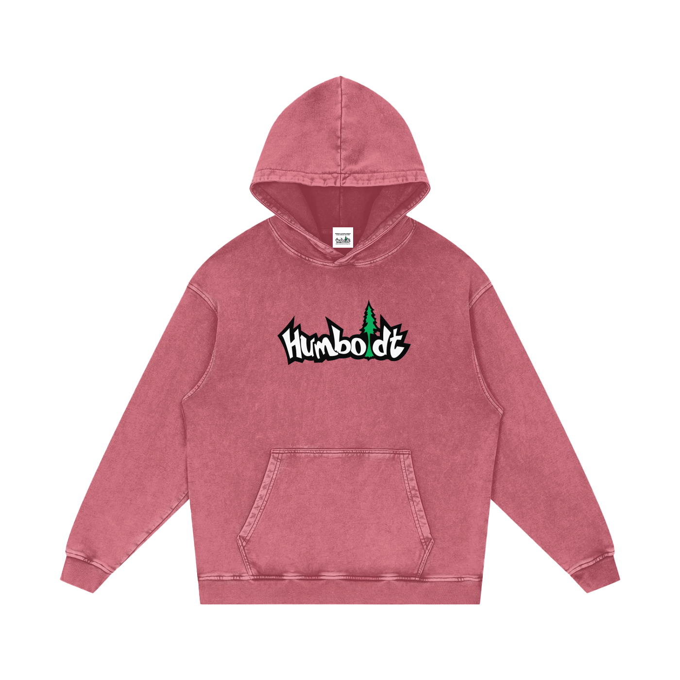 Bigfoot Surfin Snow Washed Loose Cotton Hoodie-CUSTOM ORDER