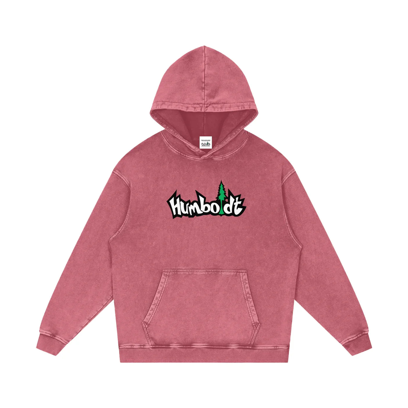 Bigfoot Surfin Snow Washed Loose Cotton Pullover Hoodie-CUSTOM ORDER