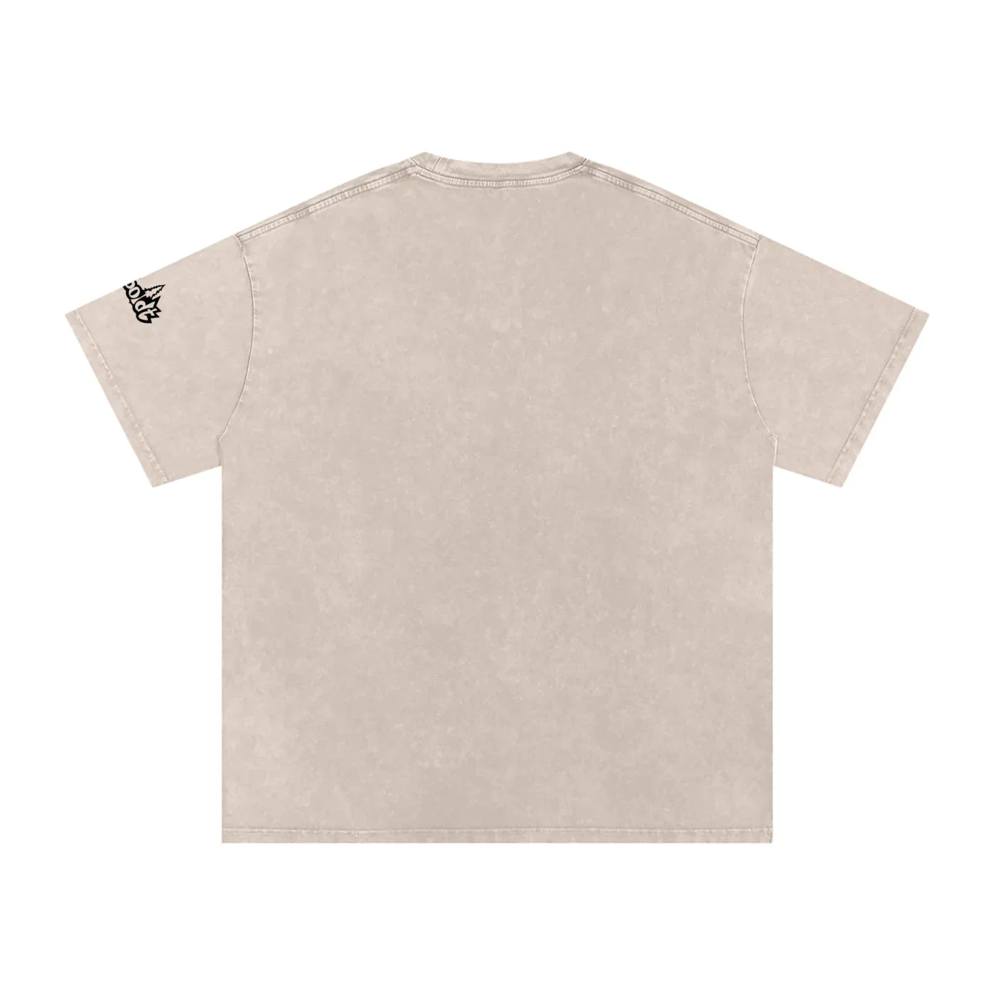 Highway 36 Snow Washed Oversized Cotton TShirt Black Ink Colorway - CUSTOM ORDER