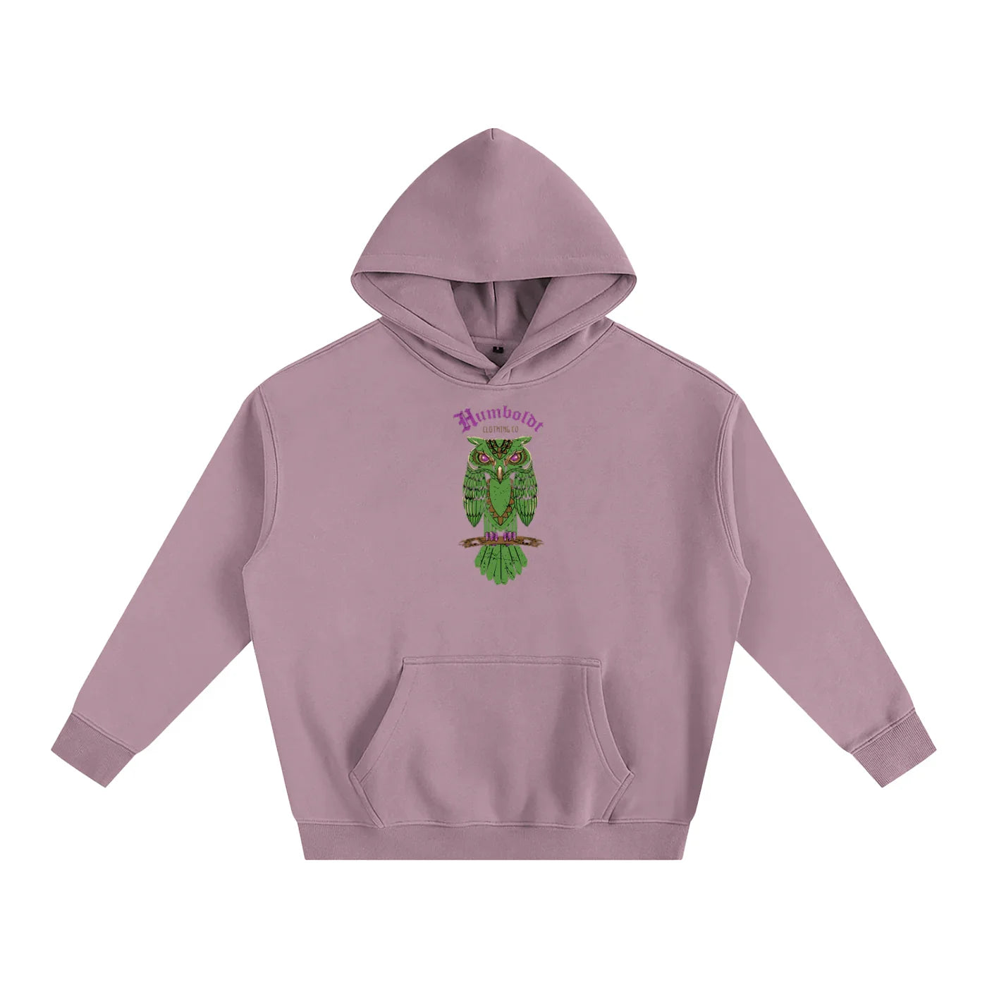 Mystic Forest Owl Oversize Fleeced Pullover Hoodie - CUSTOM ORDER