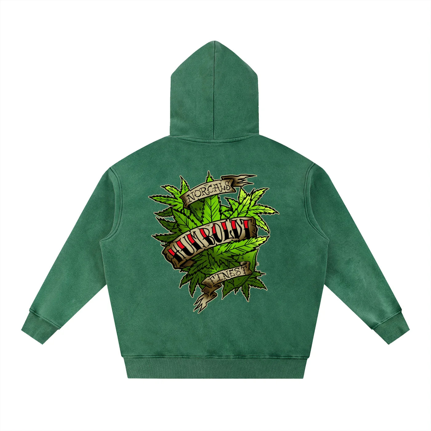 Norcals Finest Snow Wash Fleece Oversized Pullover Hoodie - CUSTOM ORDER