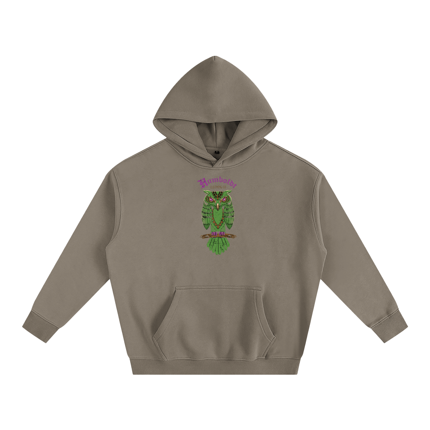 Mystic Forest Owl Pullover Hoodie