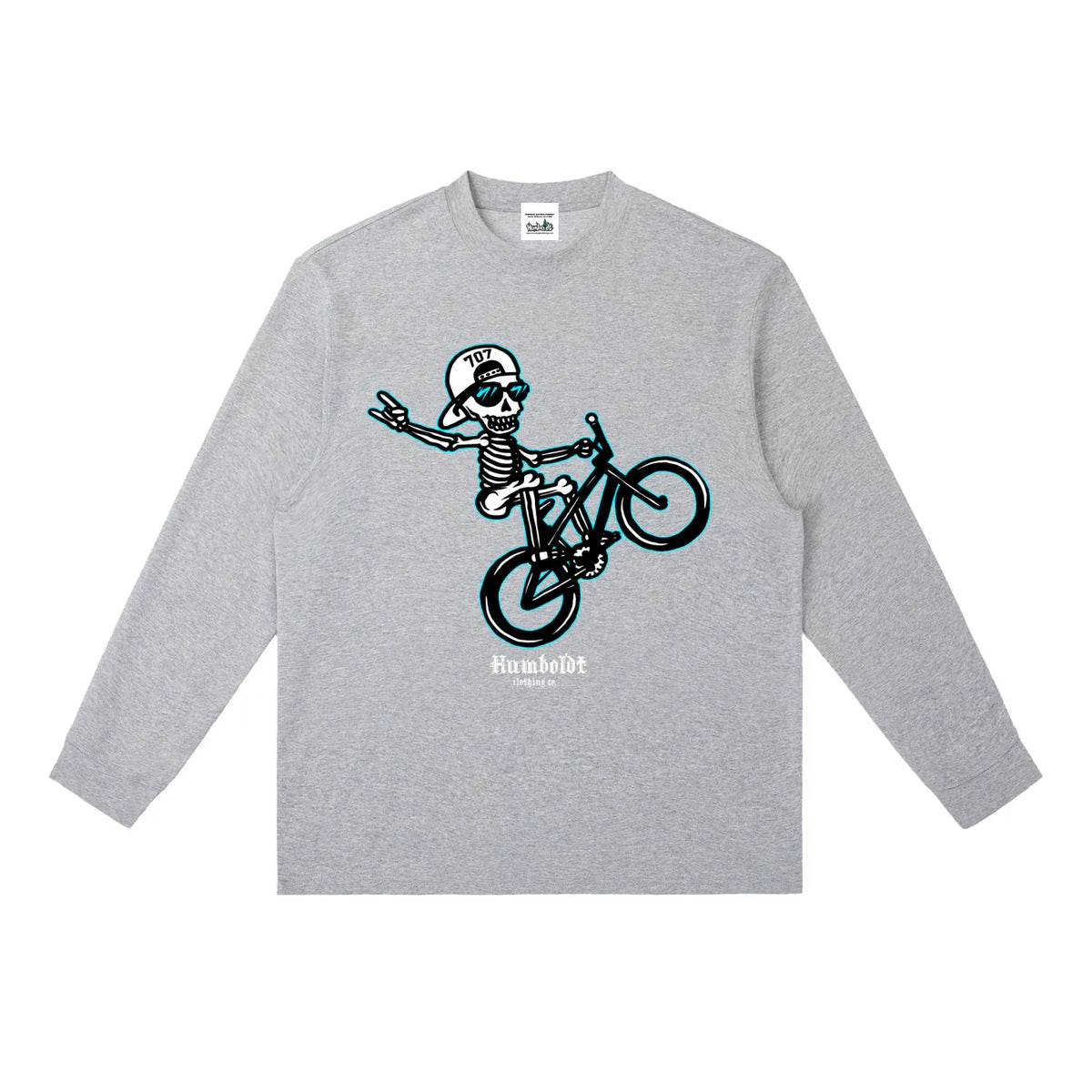 BMX Rider Essential Crewneck Long-Sleeve TShirt - CUSTOM ORDER