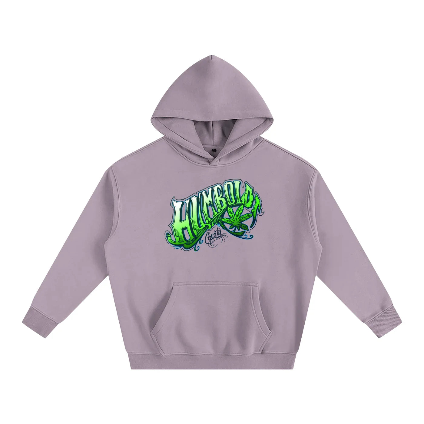 Humboldt Cannabis Oversize Fleeced Pullover Hoodie - CUSTOM ORDER