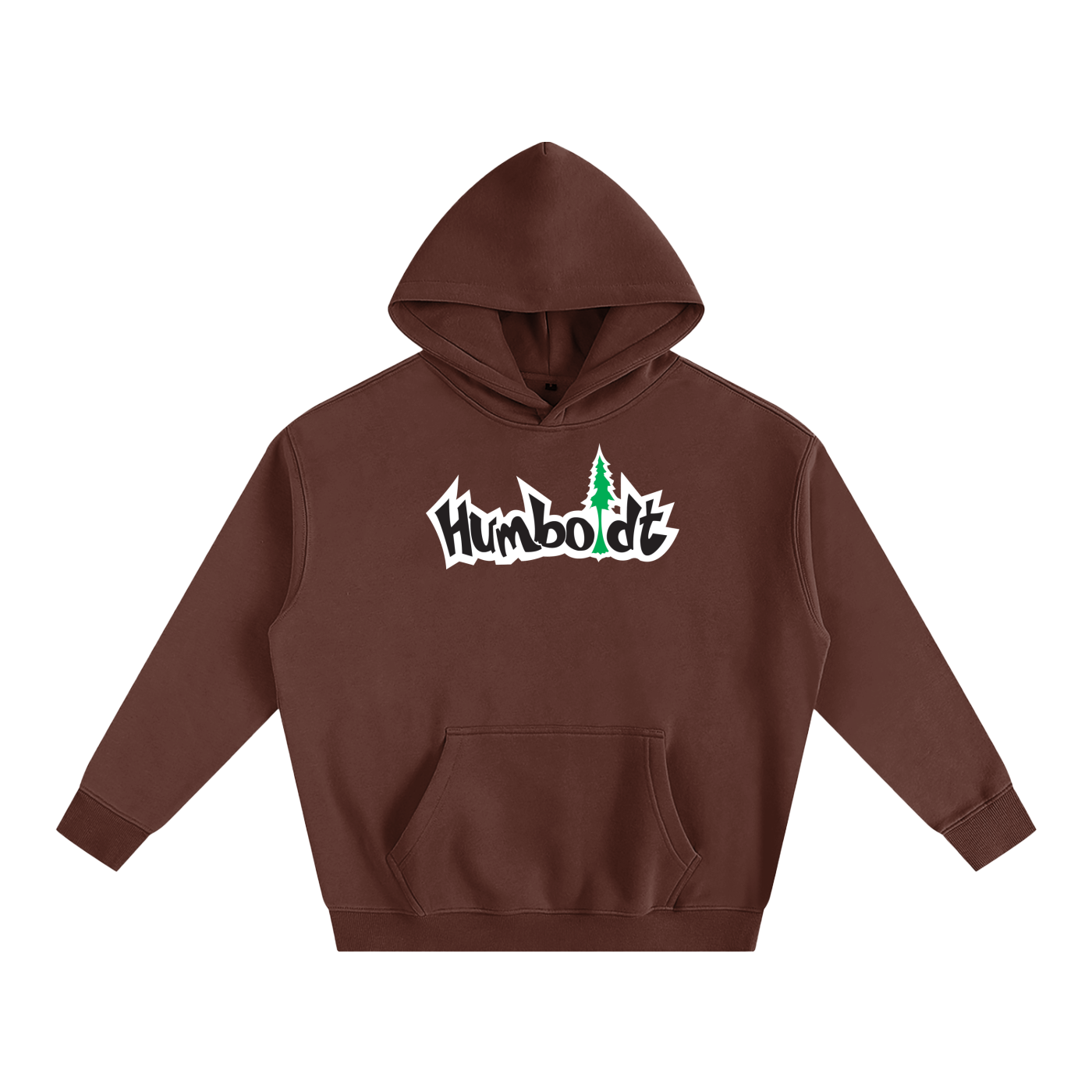 Humboldt Treelogo Oversized Fleeced Pullover Hoodie - CUSTOM ORDER