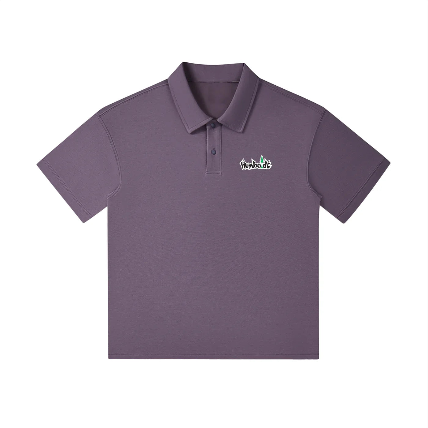 Treelogo Drop Shoulder Short-Sleeve Polo Tshirt - CUSTOM ORDER